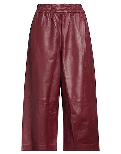 Marni oc11z0525 Casual Pants in Burgundy Size 27" / US 4 / IT 40 - 1 Thumbnail