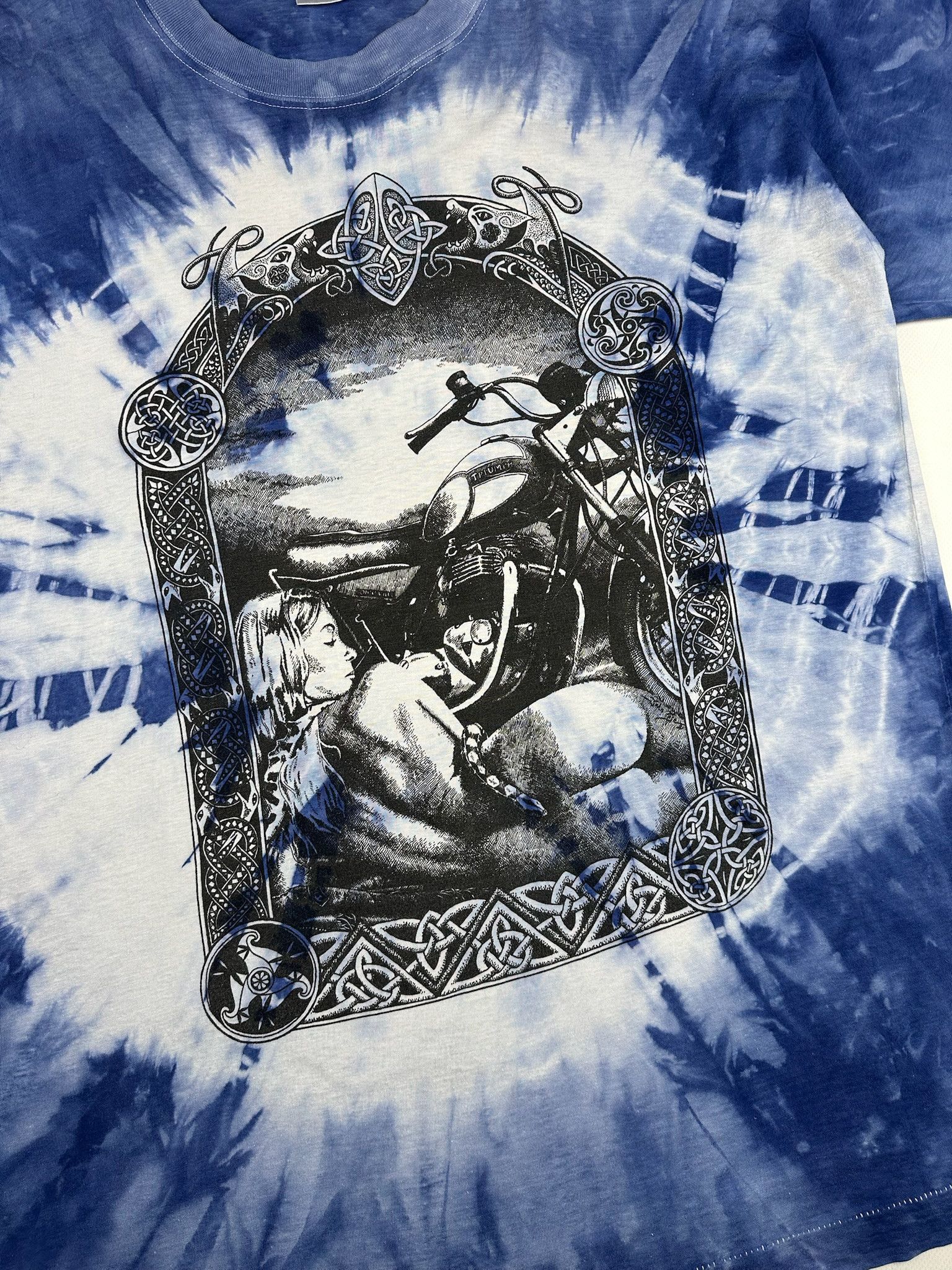 Harley Davidson vintage 90s 3D Emblem harley style acid nude girl sex shirt Size US XL / EU 56 / 4 - 2 Thumbnail