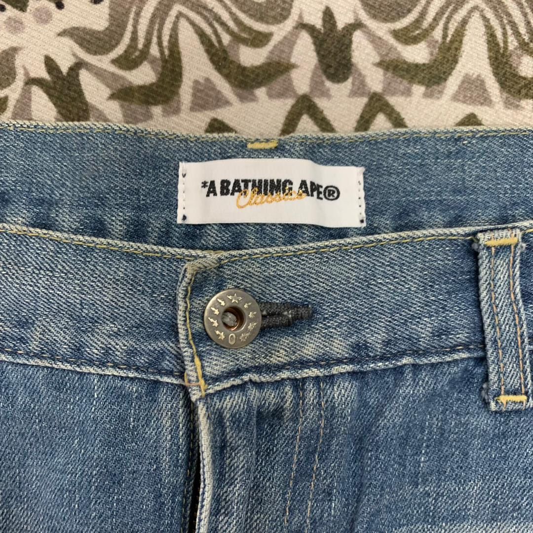 Bape A Bathing Ape Bape Denime Skirt Size 30" / US 8 / IT 44 - 3 Thumbnail