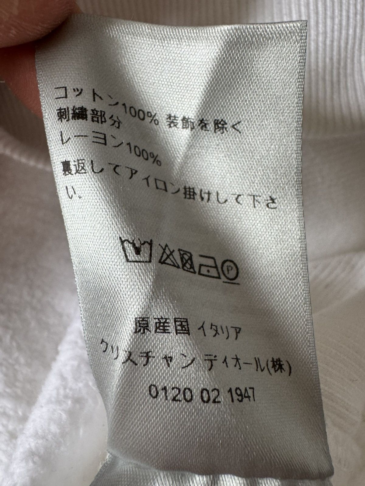 Daniel Arsham × Dior Dior Daniel Arsham Crewneck White Size US XL / EU 56 / 4 - 6 Thumbnail