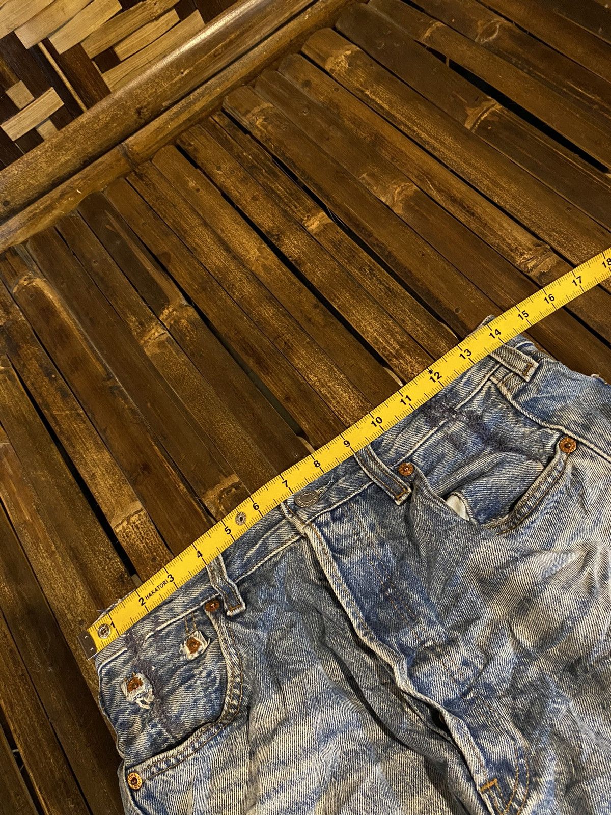 Japanese Brand × Levi's × Vintage LEVIS 501 DENIM PANTS Size US 29 - 13 Thumbnail