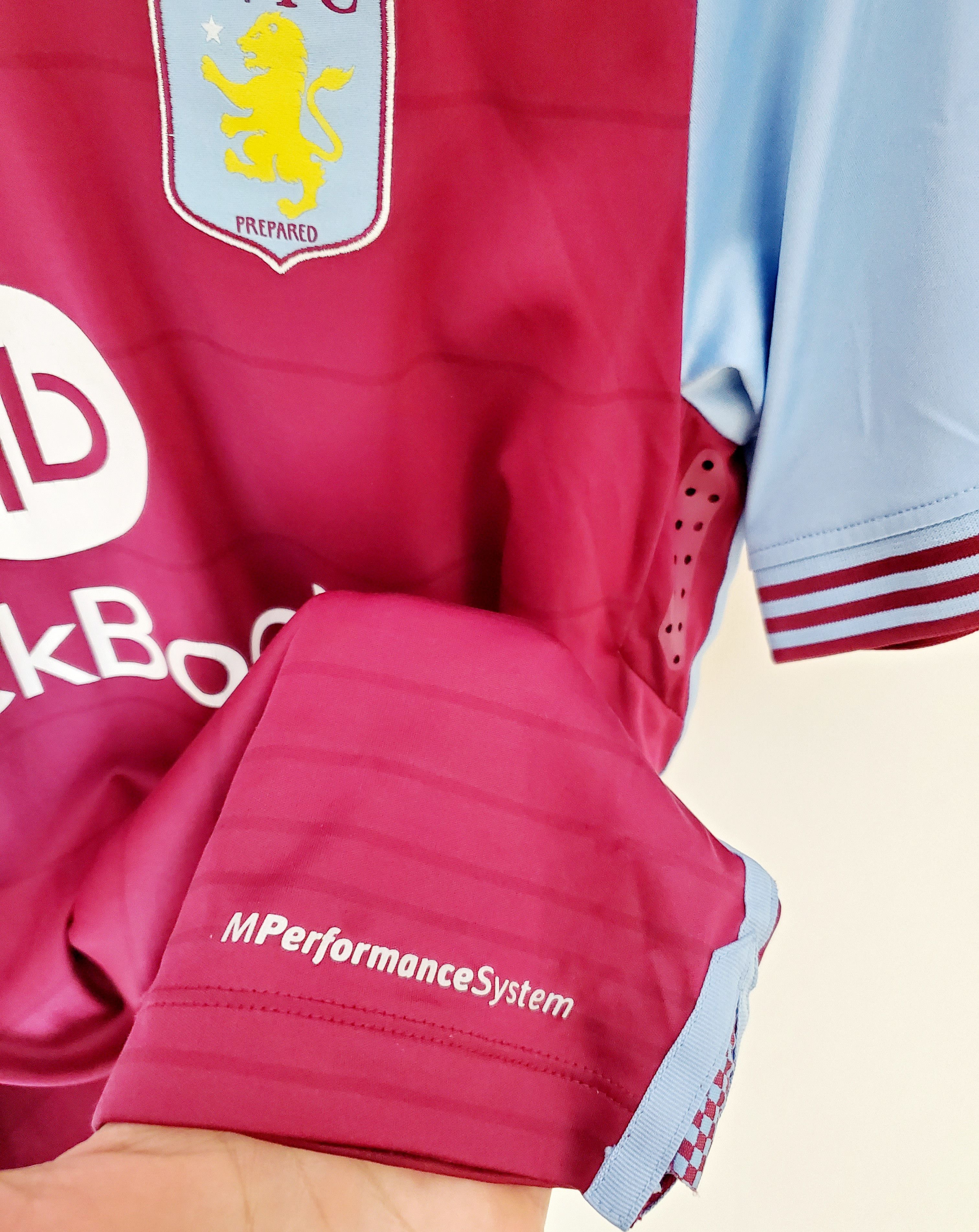 Macron ASTON VILLA 2015/2016 HOME FOOTBALL SOCCER JERSE S perfect Size US S / EU 44-46 / 1 - 4 Thumbnail