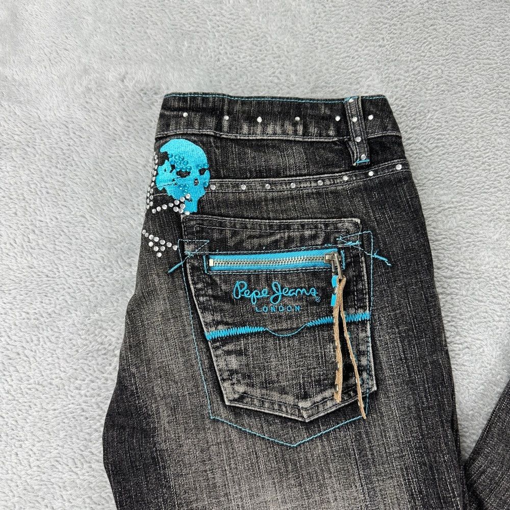 Pepe Jeans Pepe Jeans Low Rise Y2K Style Boot Cut Jeans Women’s Size 2 Size 28" / US 6 / IT 42 - 3 Thumbnail