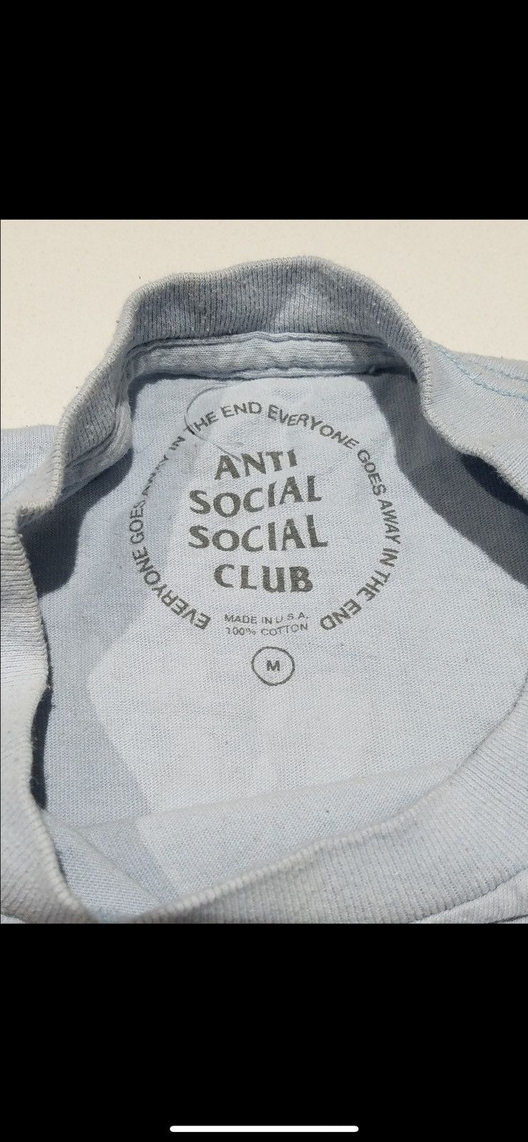 Anti Social Social Club Anti Social Social Club Tee Size US M / EU 48-50 / 2 - 8 Thumbnail