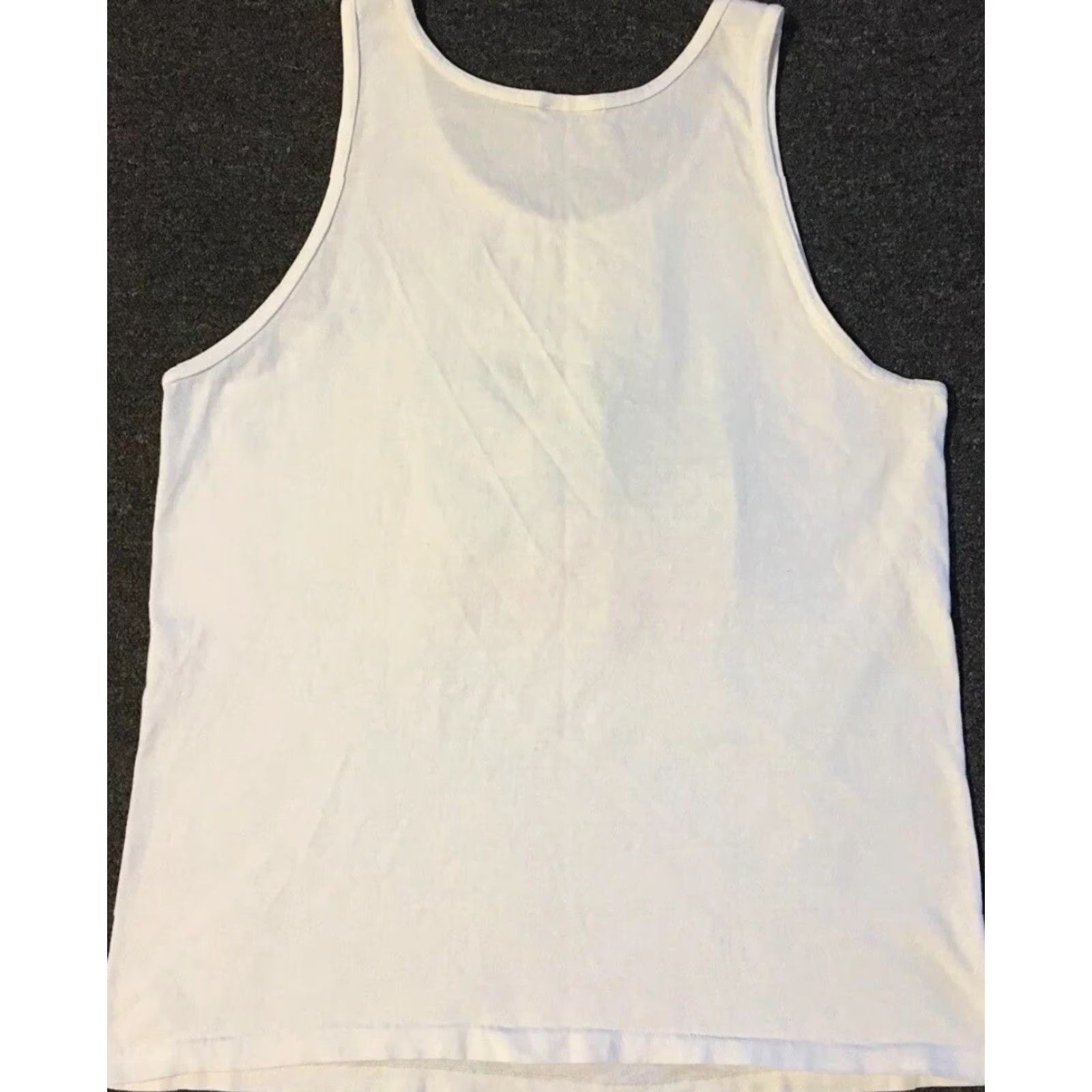 Vintage VINTAGE Arizona Cactus Tank Top S USA 80s 90s White Sun Palm Trees Grunge Single Stitch Men Tank Top T-Shirt US Made Size US S / EU 44-46 / 1 - 6 Thumbnail