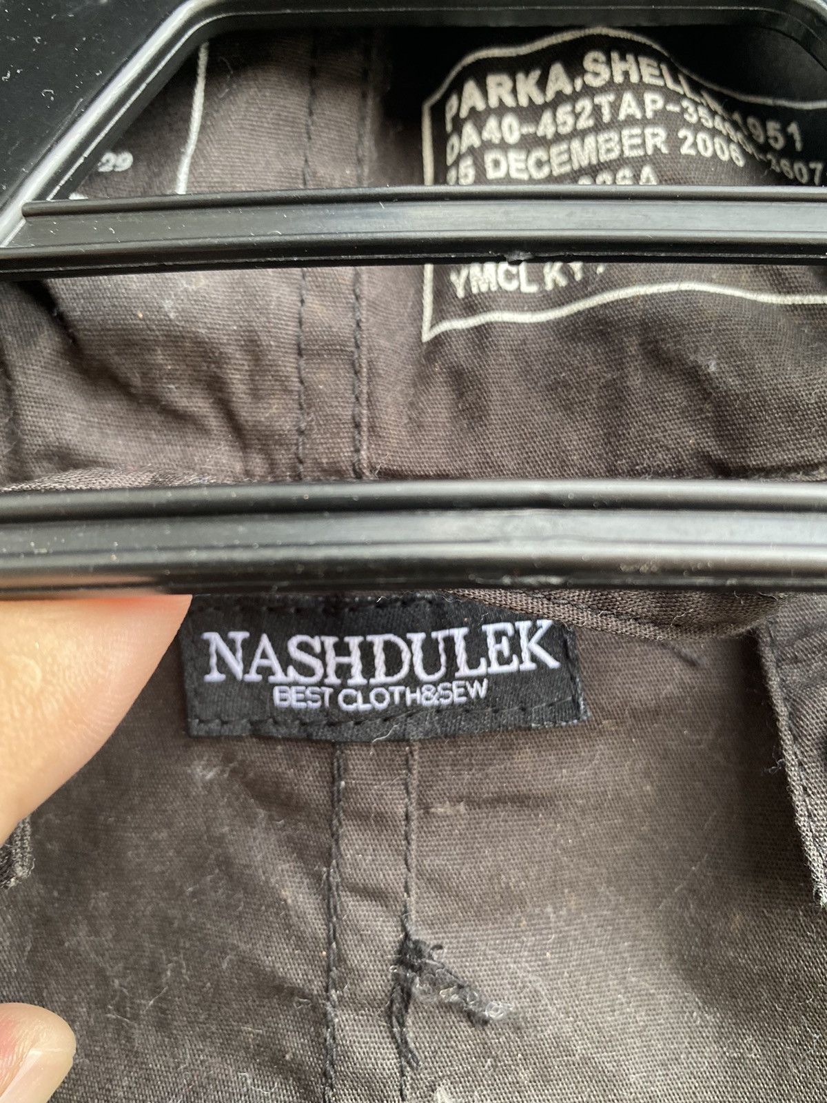 Japanese Brand AW 2006 NASHDULEK japan parka fishtail crossbone logo jacket Size US M / EU 48-50 / 2 - 8 Thumbnail