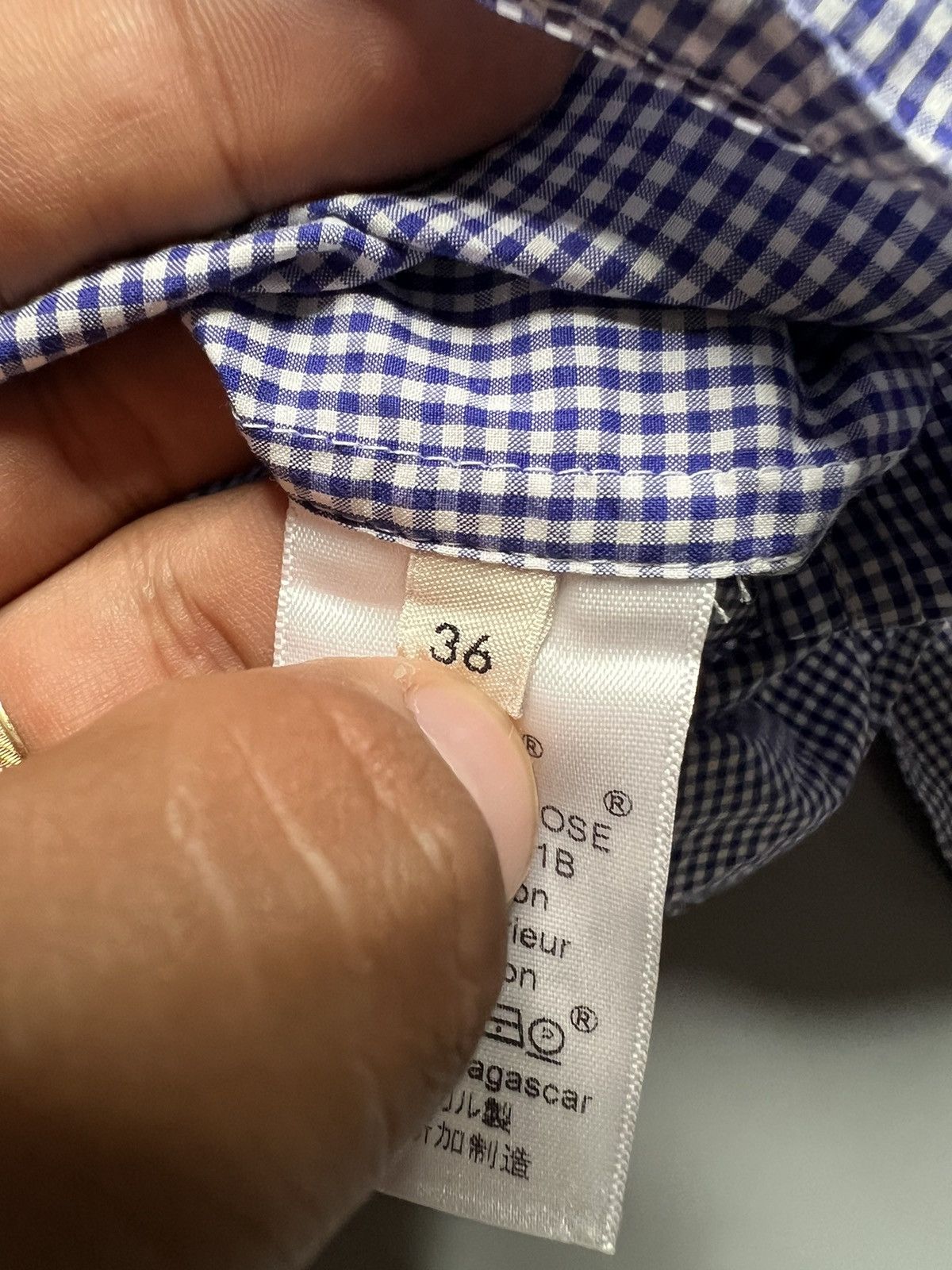 Celine Celine Contrast Stitch Oversized Shirt Size XS / US 0-2 / IT 36-38 - 9 Thumbnail