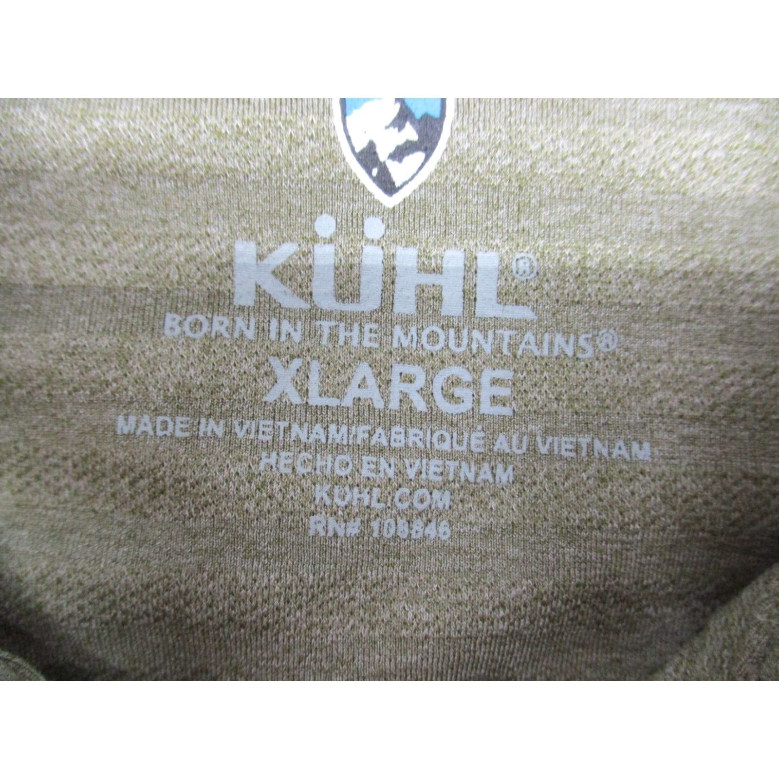 Vintage Kuhl Polo Shirt Mens XL Green Wildfibre Cotton Pocket Stretch Golf Shirt Size US XL / EU 56 / 4 - 2 Thumbnail