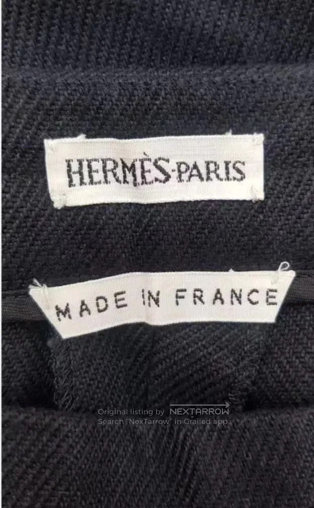 Maison Margiela Hermes Margiela Linen H-buckle Pants. Size US 36 / EU 52 - 4 Thumbnail