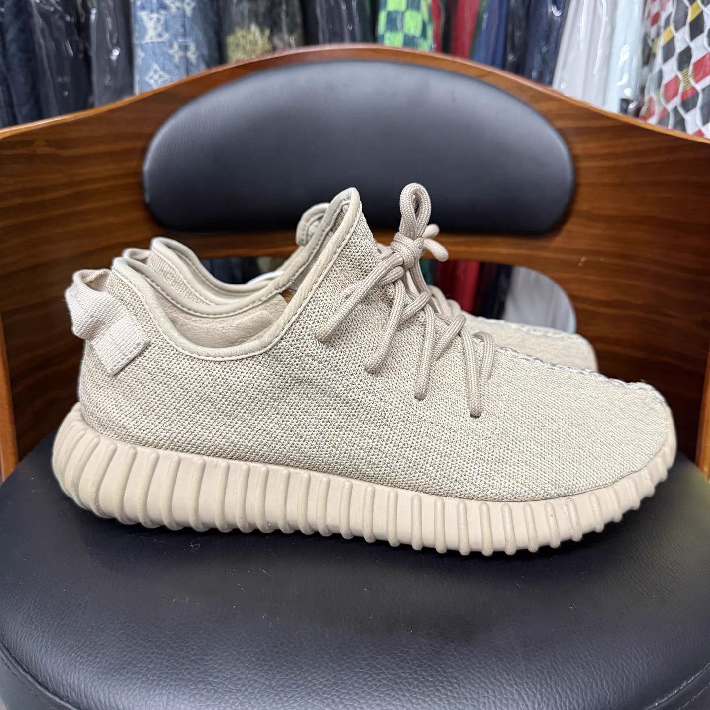 Adidas adidas Yeezy 350 Boost V2 Desert Sage K15 Size US 11 / EU 44 - 4 Thumbnail