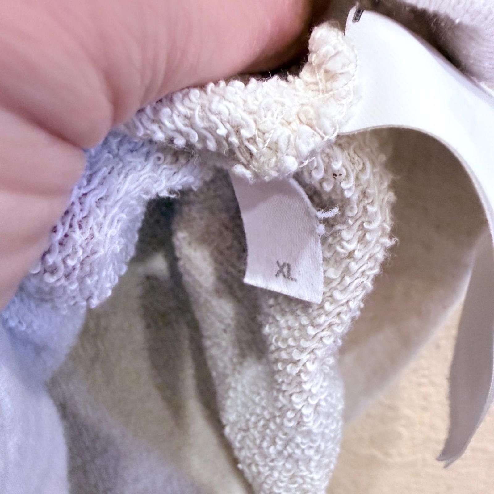 CLOSED Closed Heathered Cream Sunburst Terry Sweatshirt Sz XL Size US XL / EU 56 / 4 - 9 Thumbnail