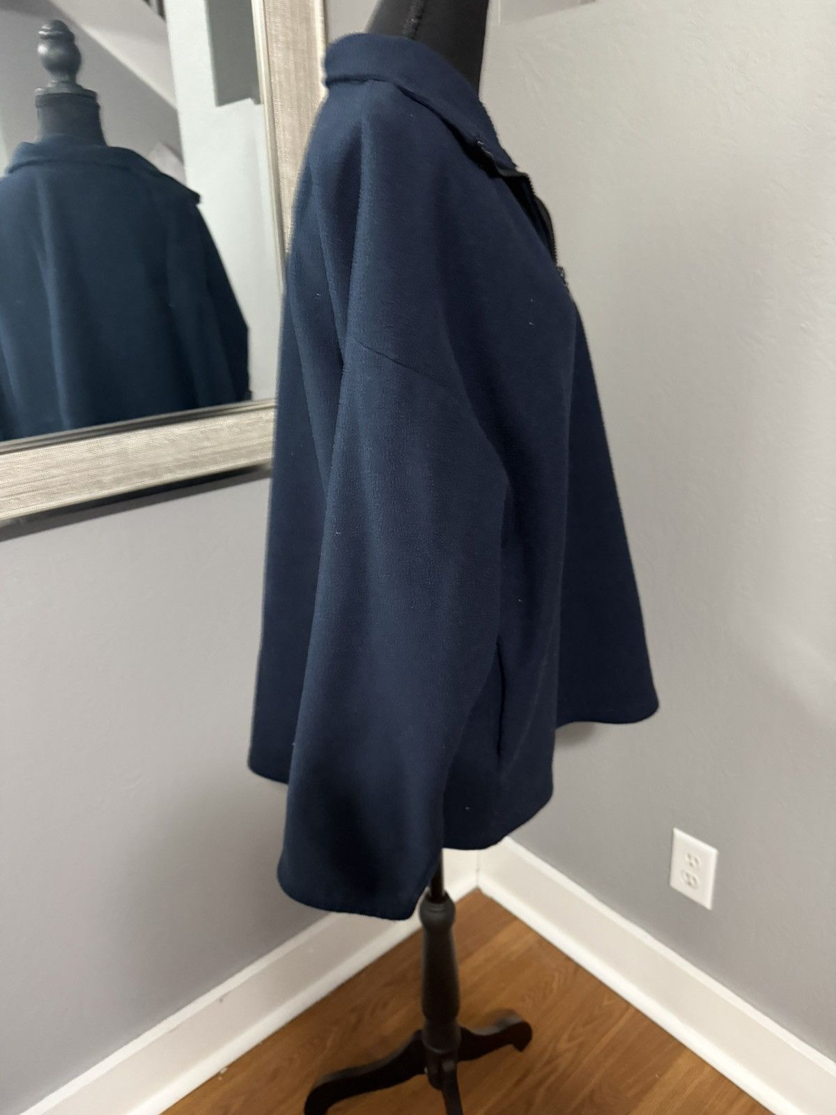Ralph Lauren Ralph Lauren Polo Jeans Co. Preppy 1/4 Zip Navy Fleece L Size US L / EU 52-54 / 3 - 5 Thumbnail