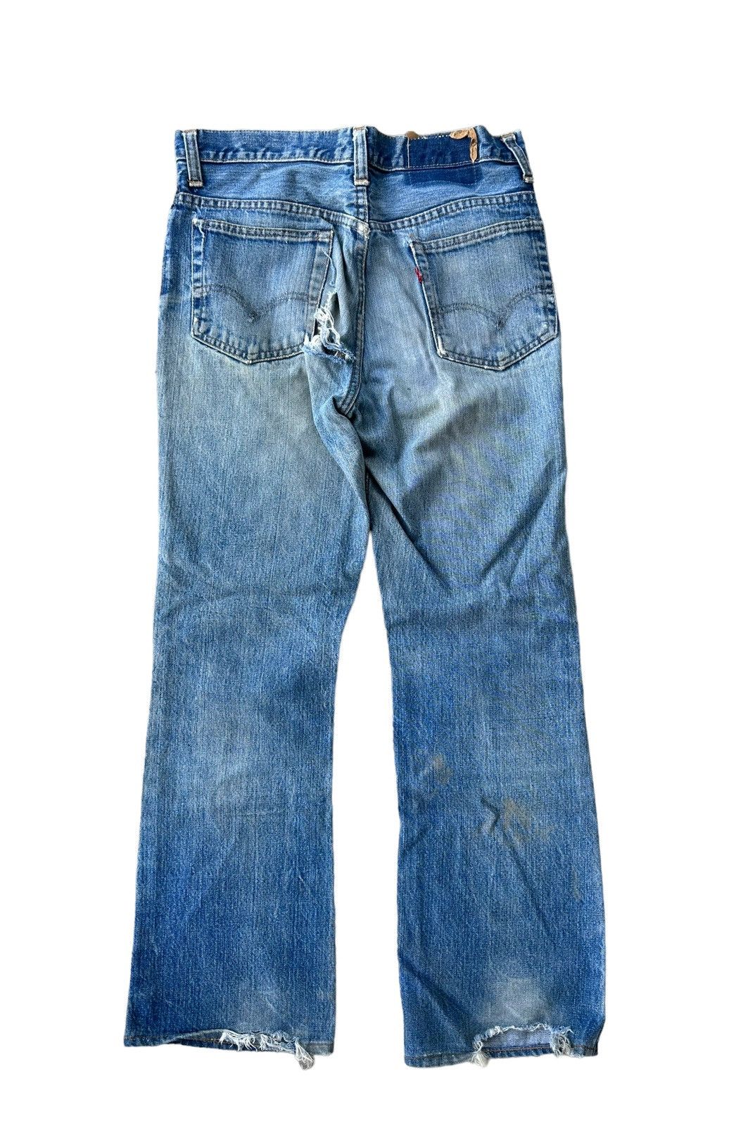 Levi's 🔥Archived🔥Vintage 70s Levi’s bigE top button 16 denim jeans Size US 30 / EU 46 - 1 Thumbnail