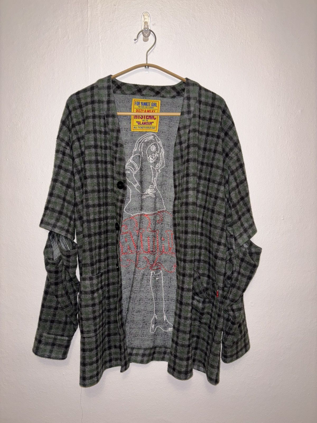 Hysteric Glamour Embroidered Hysteric Glamour Cardigan Size ONE SIZE - 1 Thumbnail