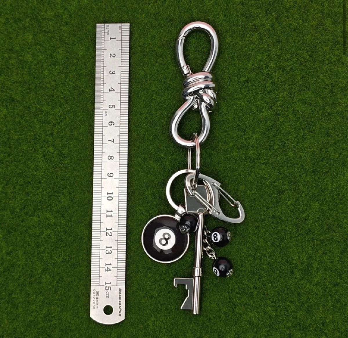 Vintage "Twists Metal Carabiner Key Chain" Size ONE SIZE - 4 Thumbnail
