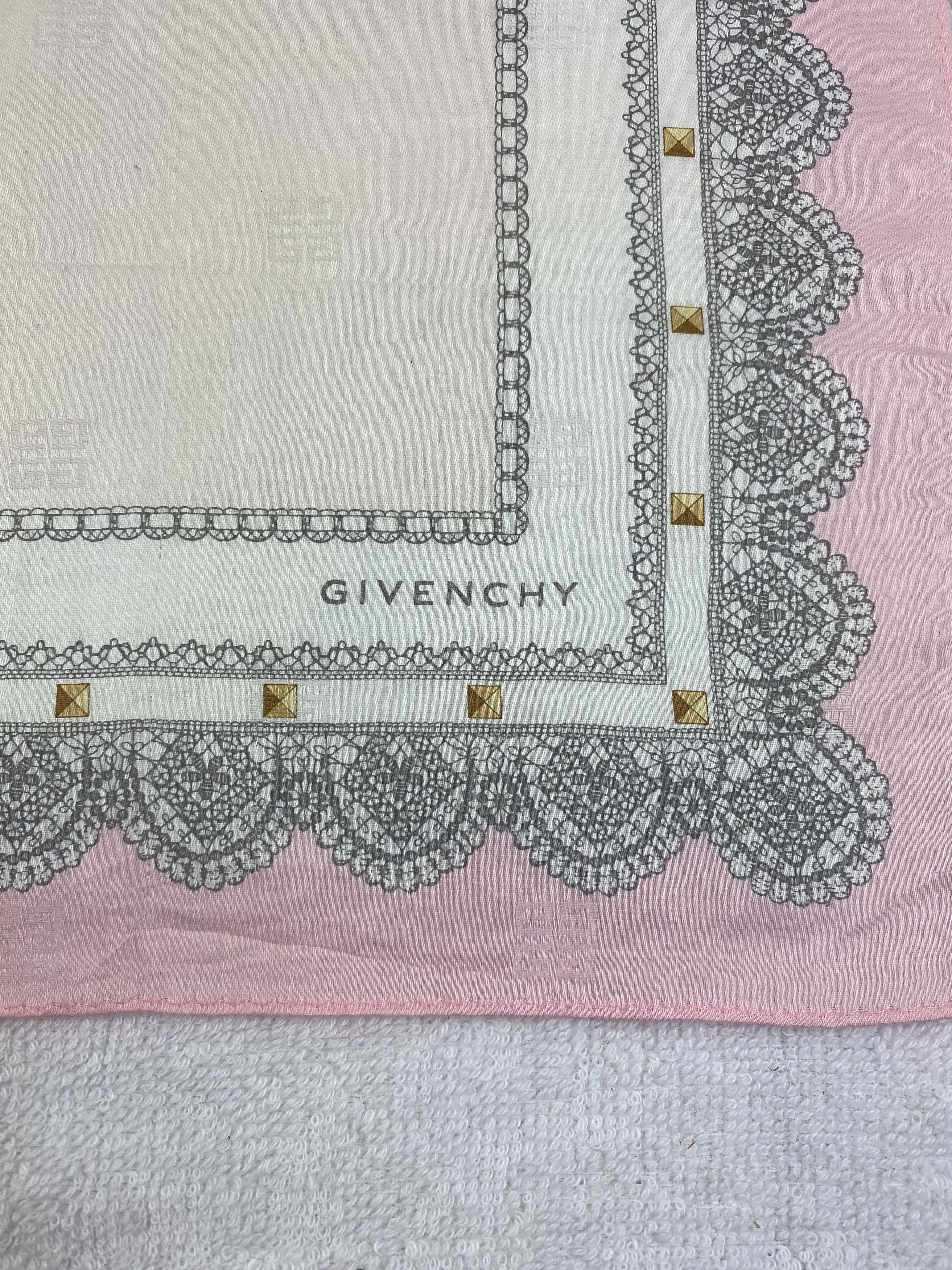 Vintage Givenchy Handkerchief / Bandana / Neckerchief Size ONE SIZE - 5 Thumbnail
