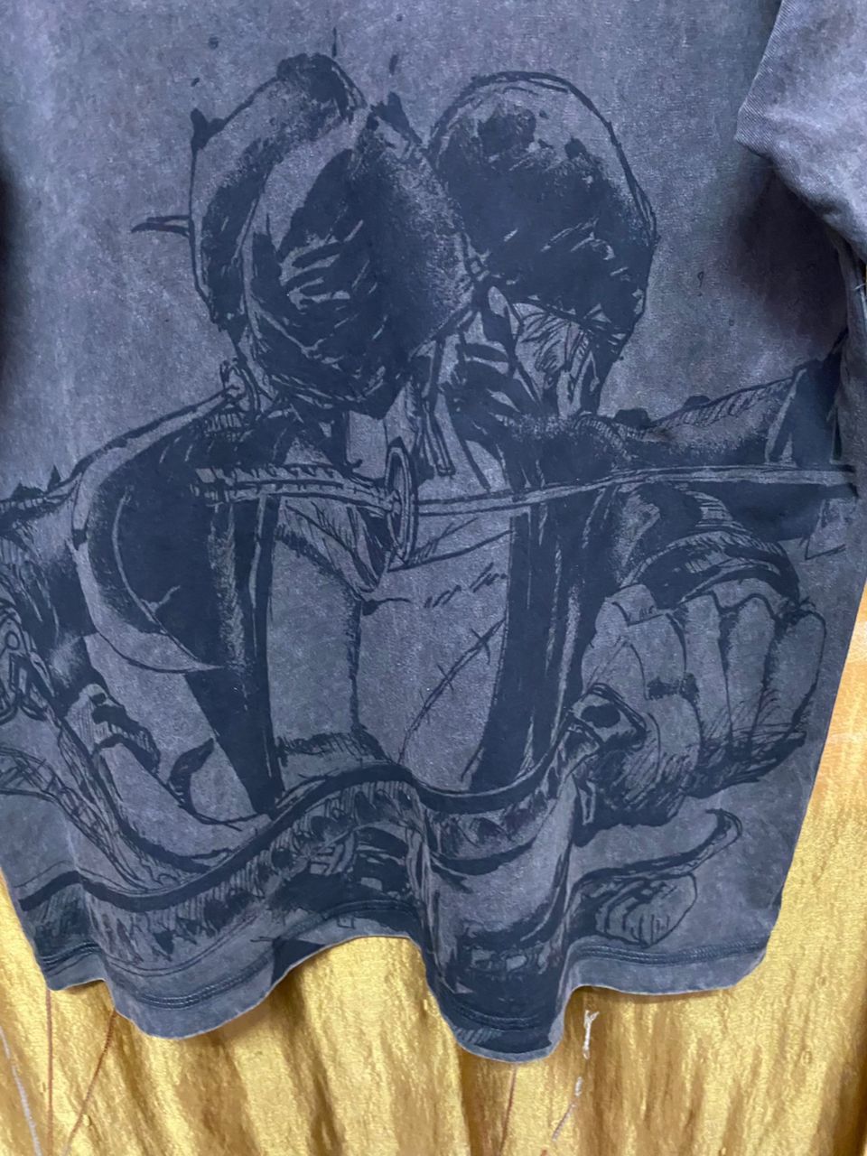Anime 💥Best Offer💥Vintage One Piece Zorro Asic Wash Tshirt Size US XL / EU 56 / 4 - 3 Thumbnail