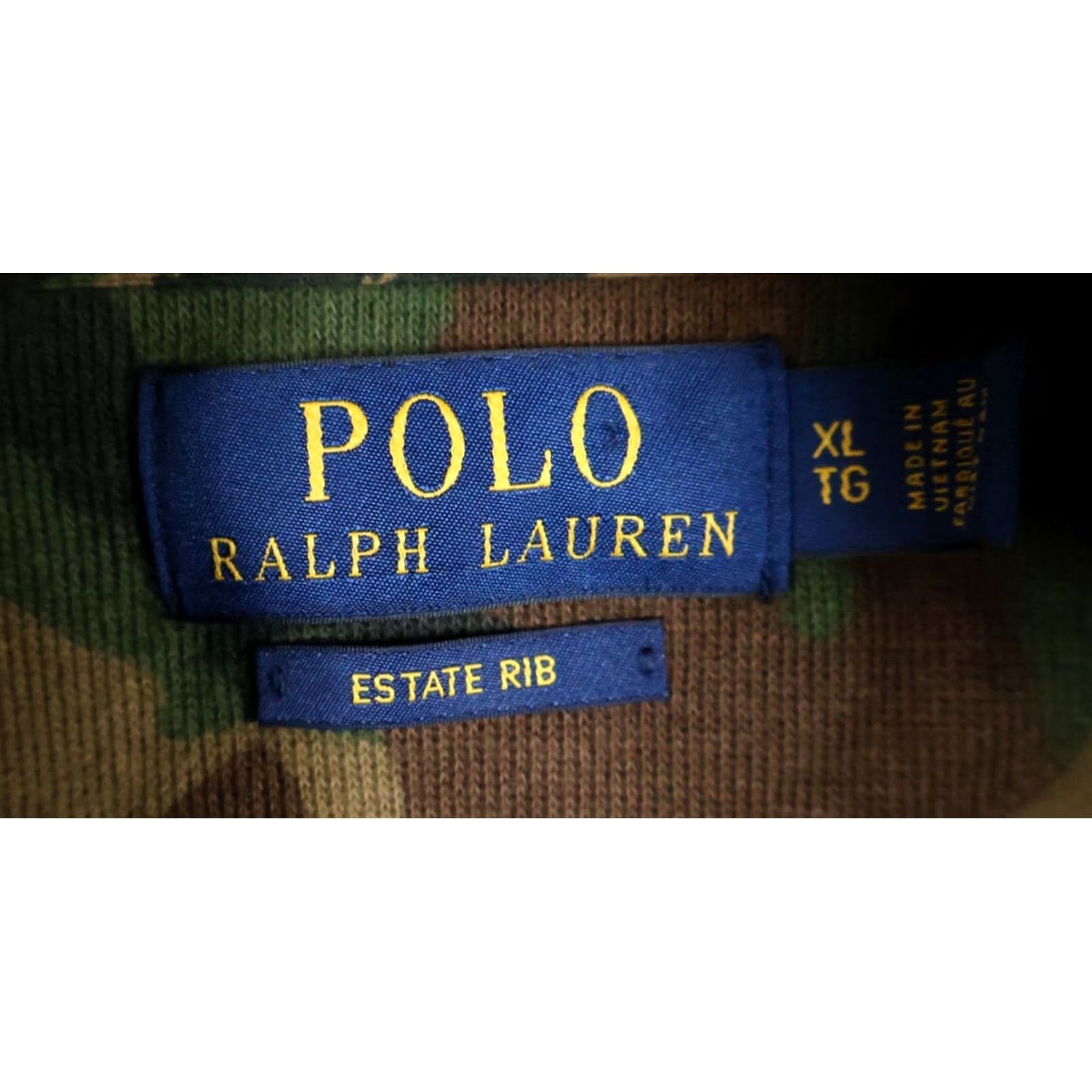 Polo Ralph Lauren VINTAGE Polo Ralph Lauren Sweater Men XL Camouflage 1/4 Zip Mock Neck Camo Size US XL / EU 56 / 4 - 3 Thumbnail