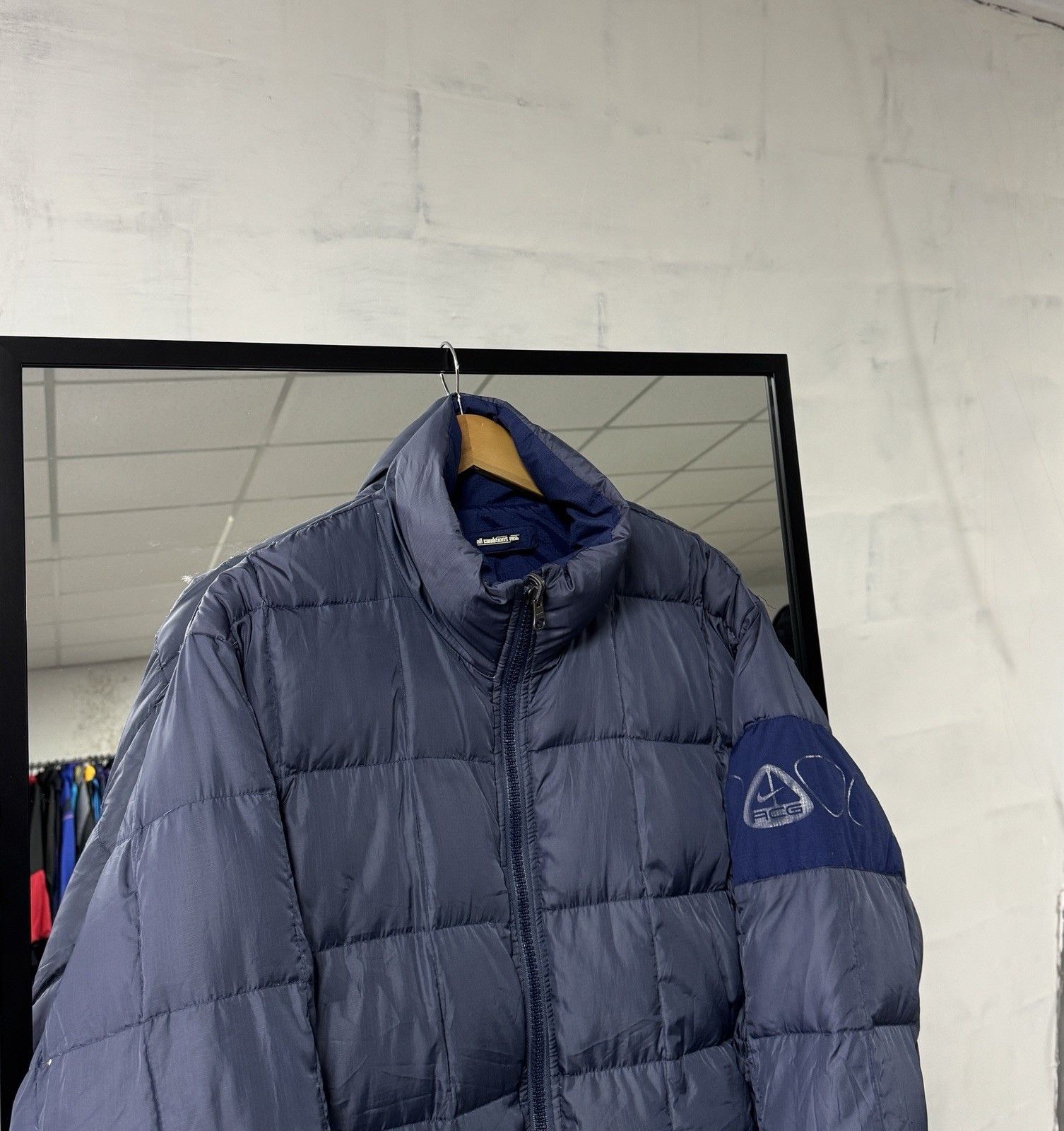 Nike ACG Vintage NIKE ACG Down Puffer Reversible Mens Jacket Size US M / EU 48-50 / 2 - 2 Thumbnail