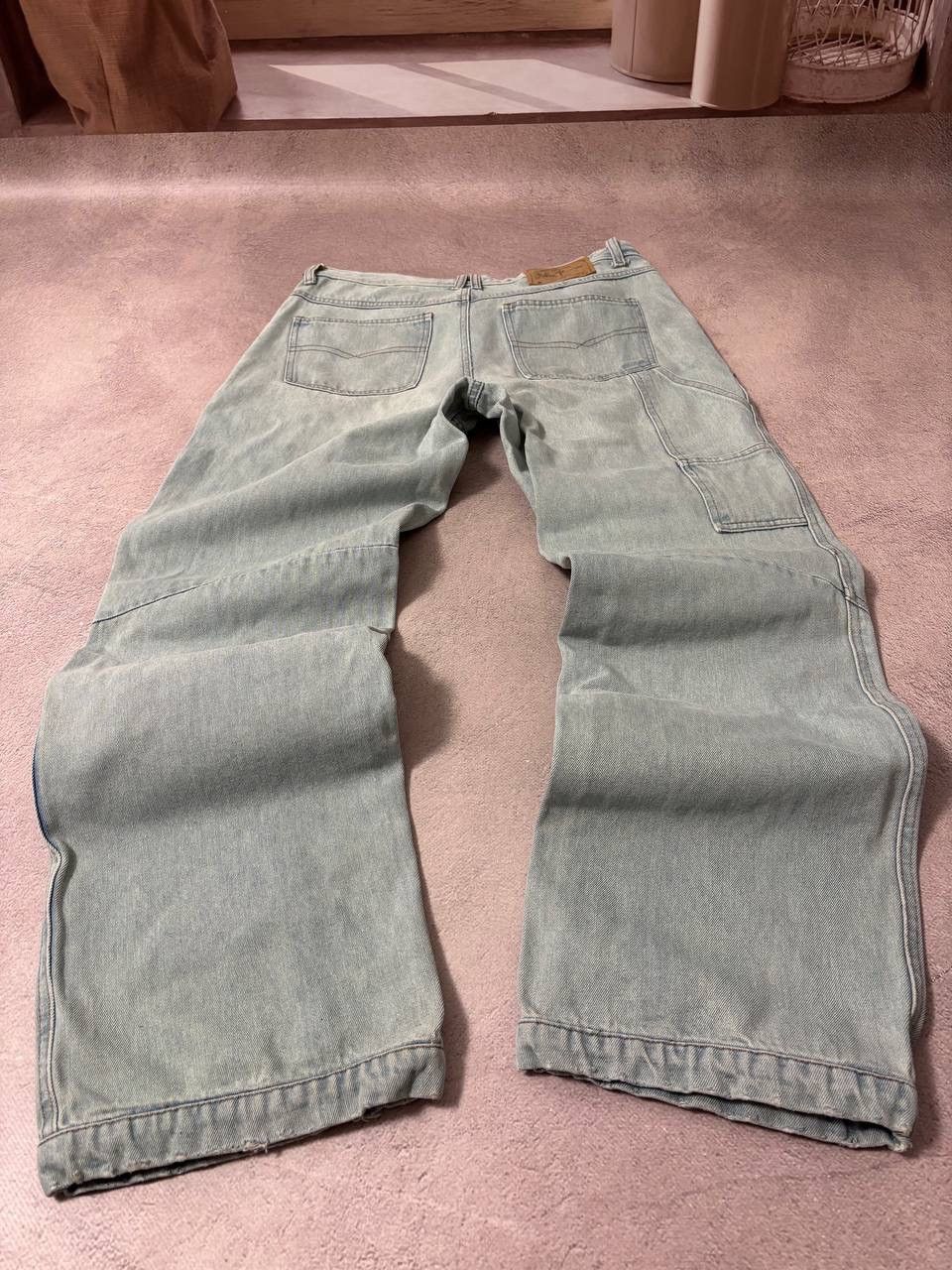 Vintage Faded If Six Was Nine style faded baggy pants jeans Size US 34 / EU 50 - 2 Thumbnail