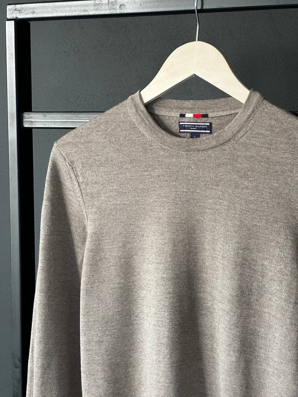 Designer × Tommy Hilfiger Tommy Hilfiger Brown Pure Wool Sweater Size US S / EU 44-46 / 1 - 5 Thumbnail