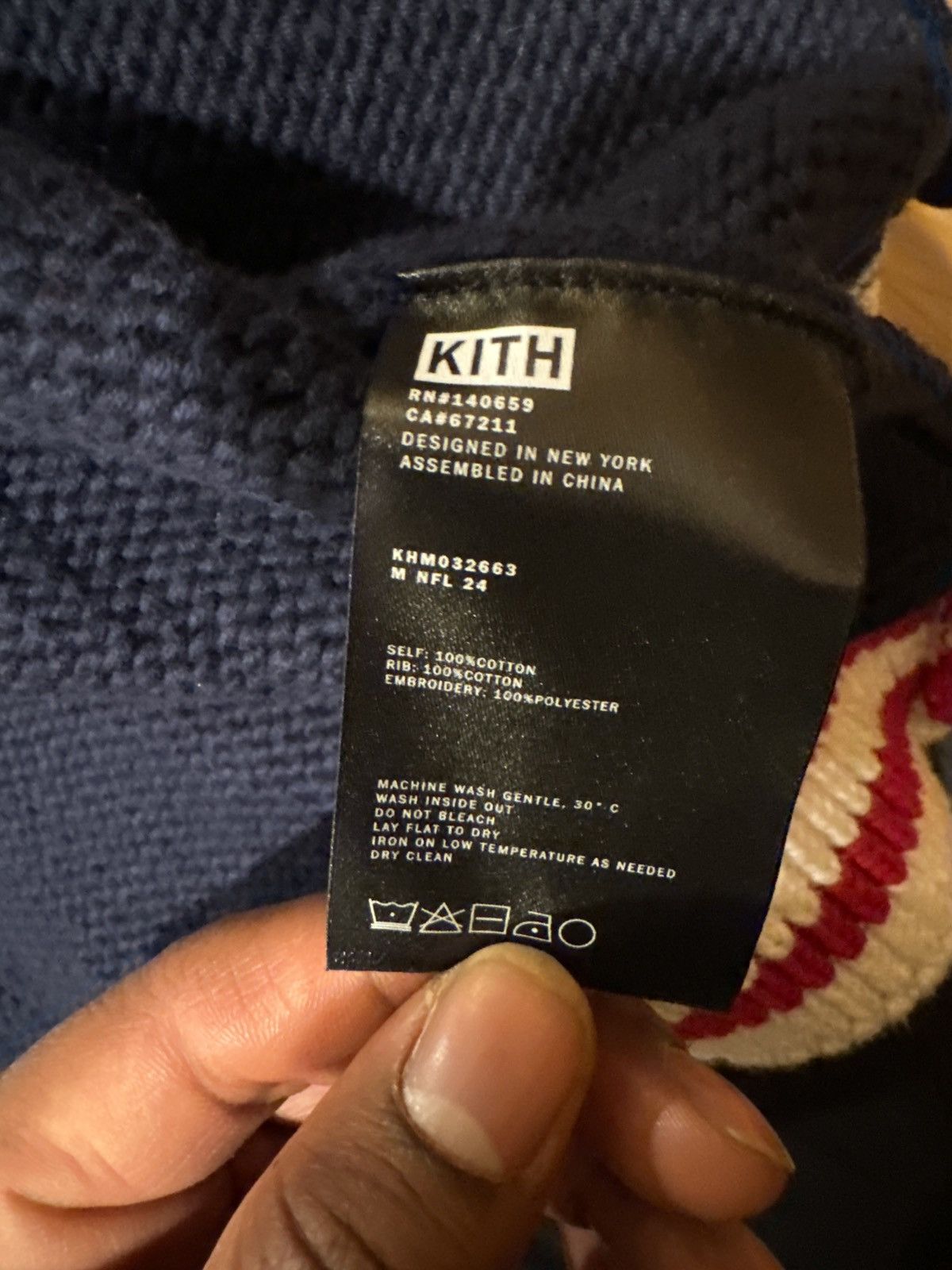 Kith × NFL Kith X NFL Giants Sweater Size US L / EU 52-54 / 3 - 6 Thumbnail