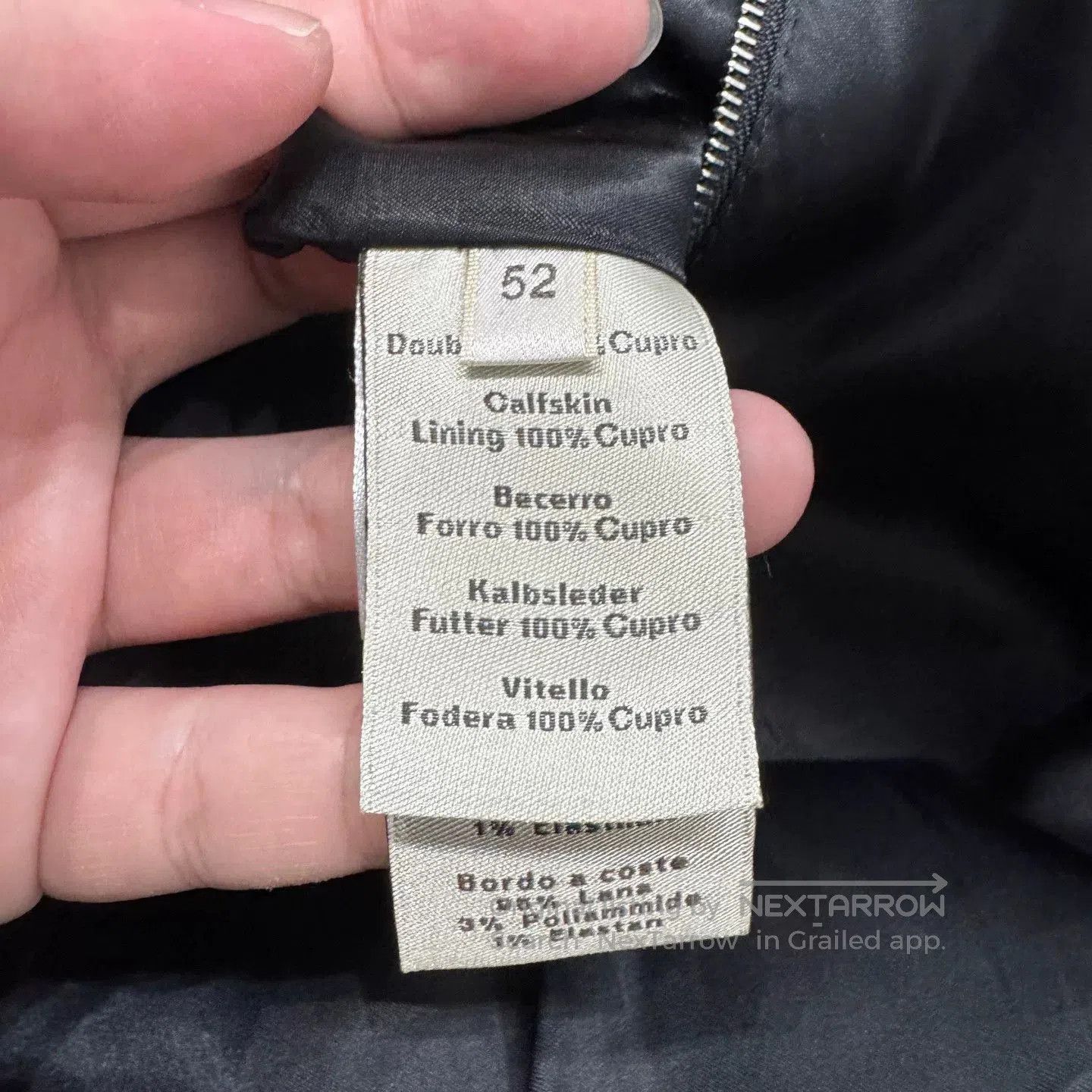 Hermes Hermes Dark Green Leather Jacket. Size US XL / EU 56 / 4 - 3 Thumbnail