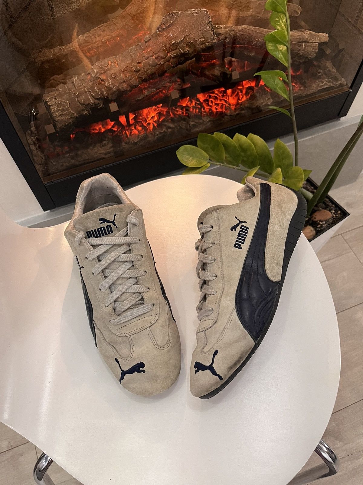 Japanese Brand 🔥00’s Puma Speedcat Y2K Vintage Low Top Sneakers Mostro Size US 9 / EU 42 - 2 Thumbnail