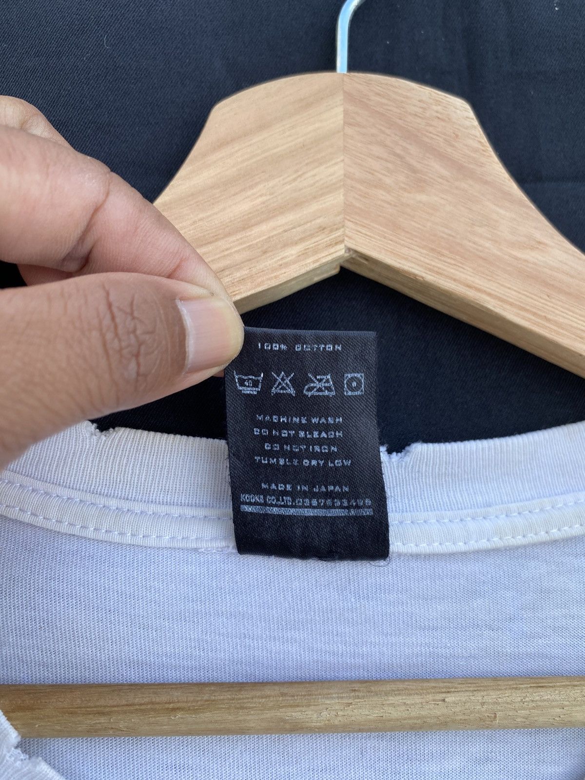Japanese Brand Rare "What The Hell" Inspired by Number (N)ine Tshirt Size US L / EU 52-54 / 3 - 13 Thumbnail
