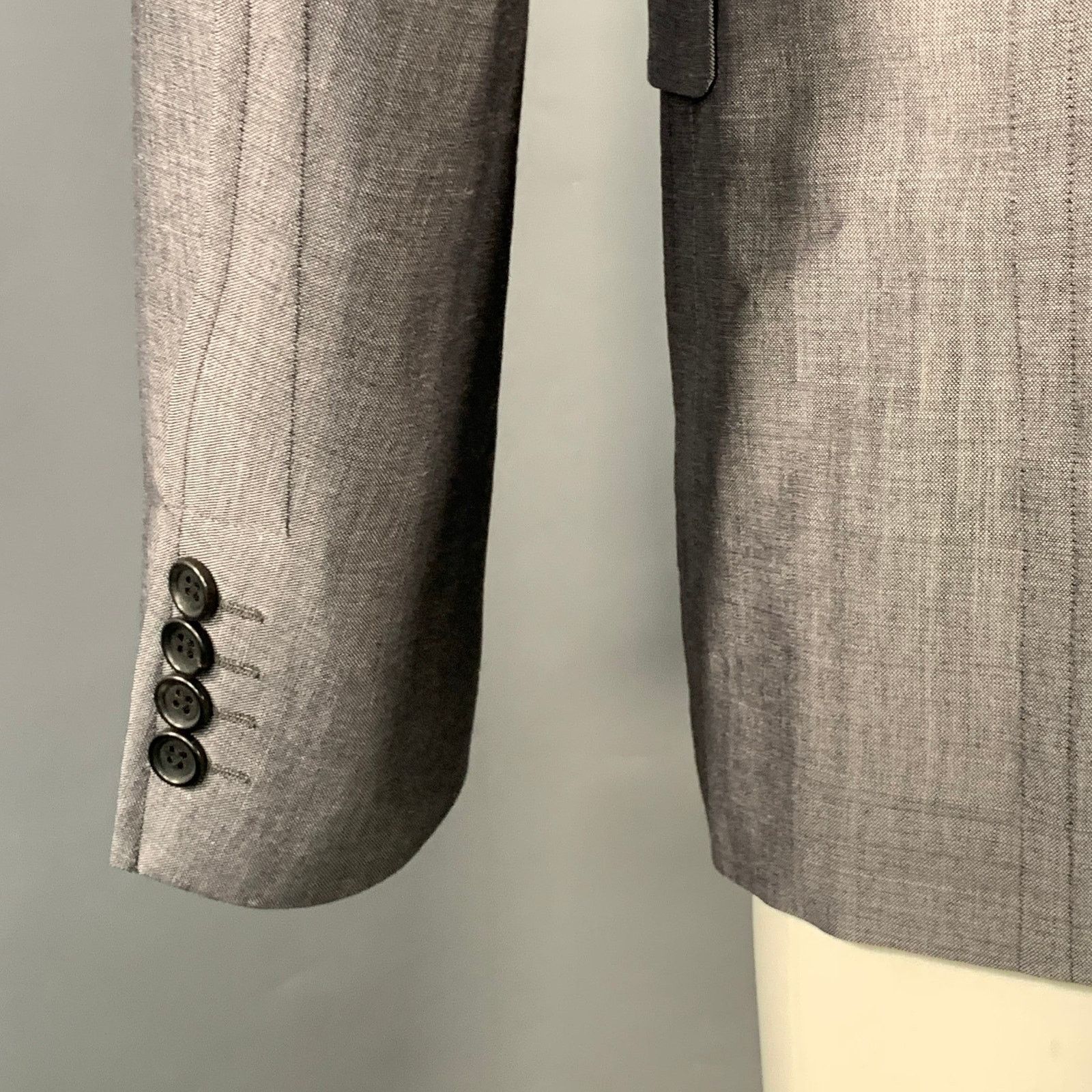 Comme des Garcons COMME des GARCONS HOMME PLUS Mohair Wool Notch Lapel Coat Size 40S - 5 Thumbnail