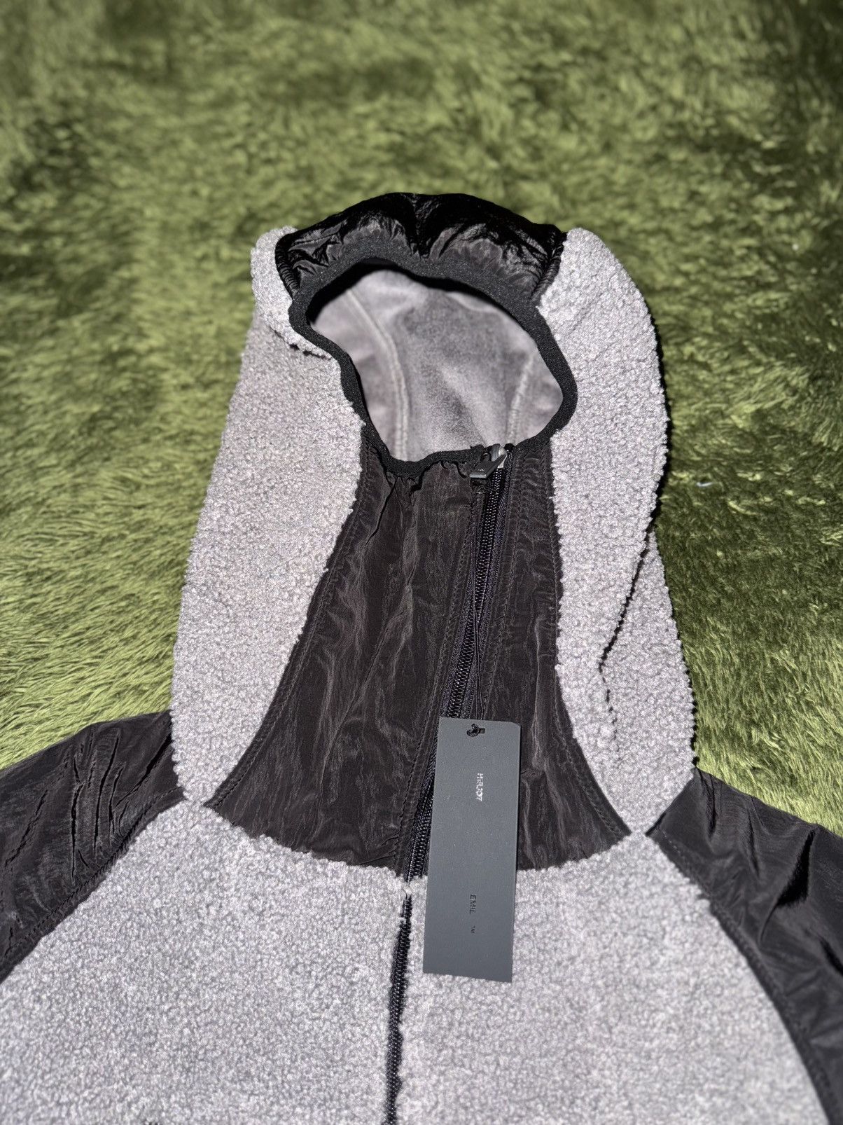 Heliot Emil [50] HELIOT EMIL Asymmetric Balaclava Fleece Jacket Size US XL / EU 56 / 4 - 3 Thumbnail