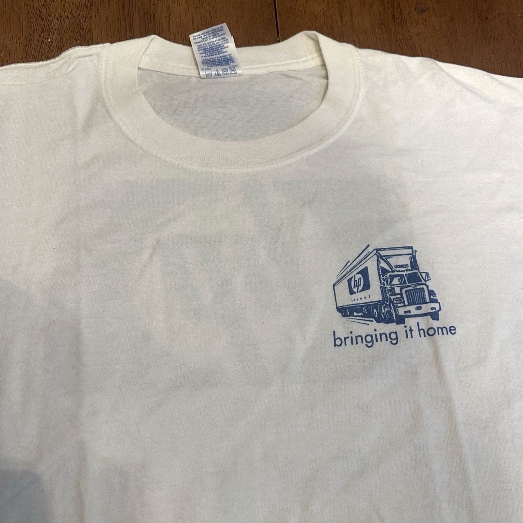 Gildan Vintage HP Hewlett Packard Invent Shirt XL Y2K Graphic Print - Mens Size US XL / EU 56 / 4 - 3 Thumbnail