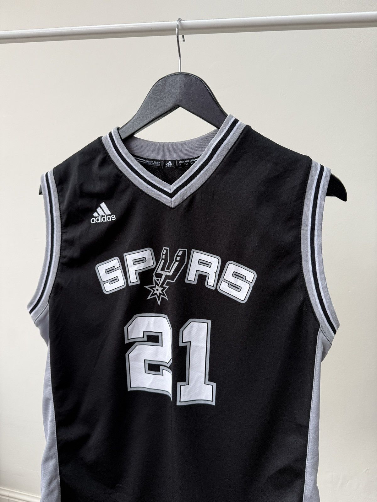 Adidas Duncan San Antonio Spurs Adidas NBA jersey Kids Size US S / EU 44-46 / 1 - 3 Thumbnail