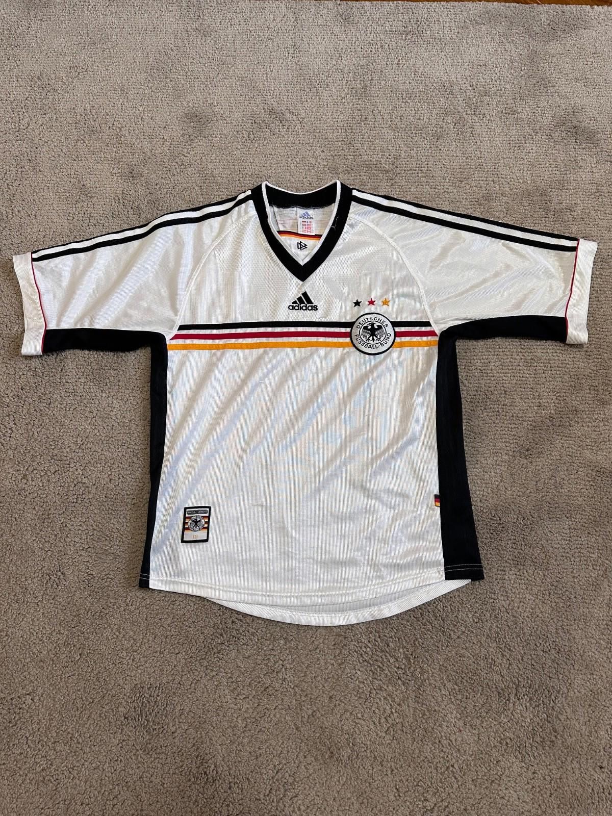 1998/1999 FOOTBALL GERMANY SHIRT ADIDAS JERSEY VINTAGE SZ M