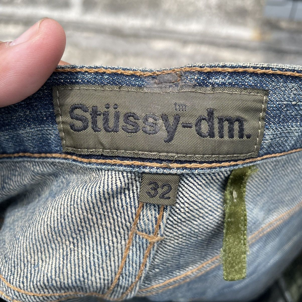 Stussy Vintage Distress Stussy Crown Rough Denim Size US 32 / EU 48 - 8 Thumbnail