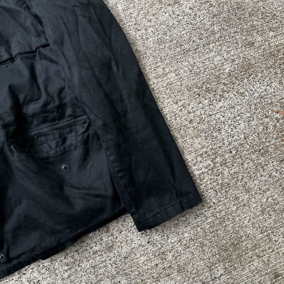 Vintage Vintage Black Multi Pocket Jacket Size L Y2K 00’s Size US L / EU 52-54 / 3 - 3 Thumbnail