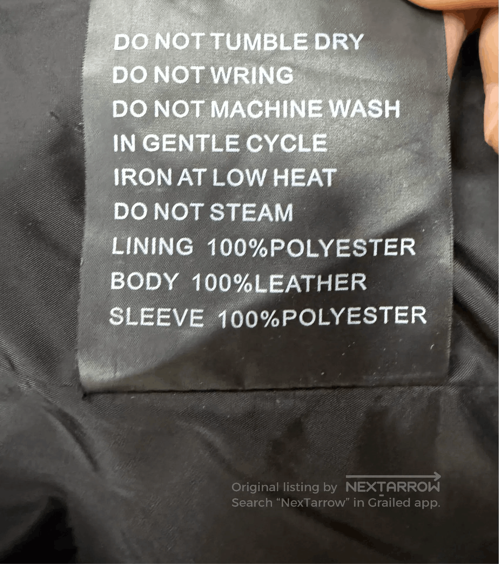 Ermenegildo Zegna Zegna Men's Leather Jacket Business Casual. Size US L / EU 52-54 / 3 - 7 Thumbnail