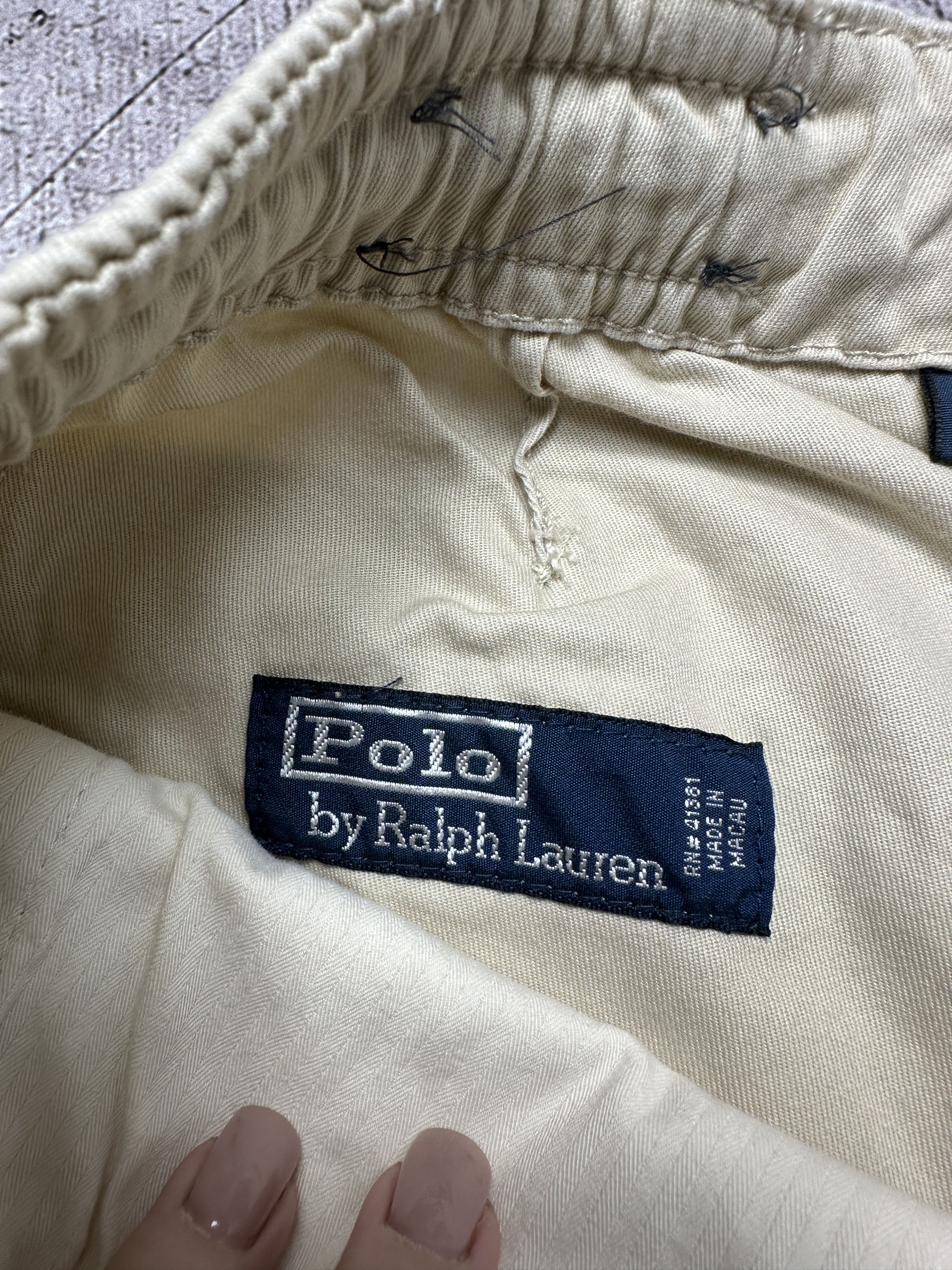 Polo Ralph Lauren Polo Ralph Lauren Vintage Mens Cotton Shorts Size US 34 / EU 50 - 6 Thumbnail
