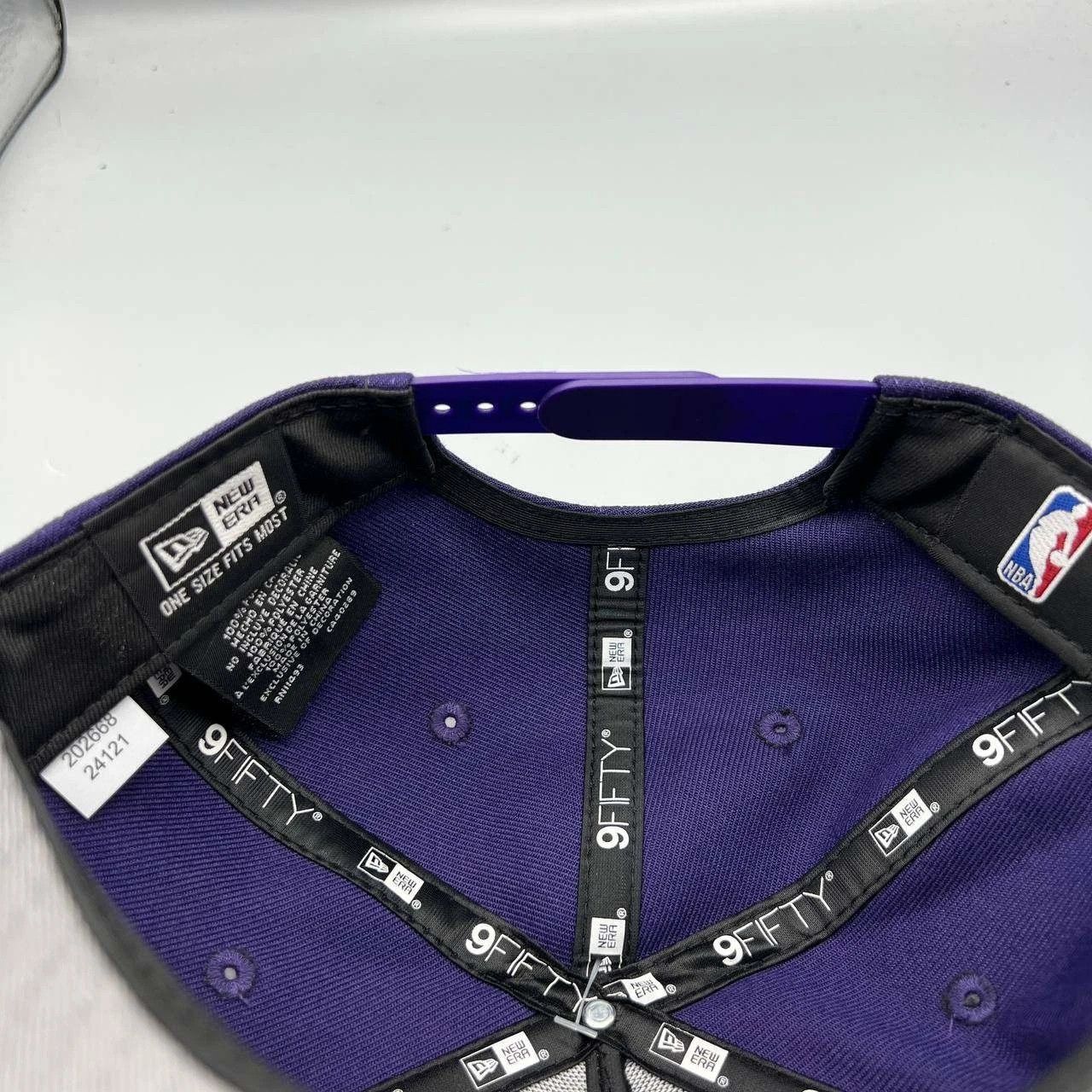 New Era Phoenix Suns Hat Men Purple NBA Snap Back Cap New A-Frame Size ONE SIZE - 7 Thumbnail
