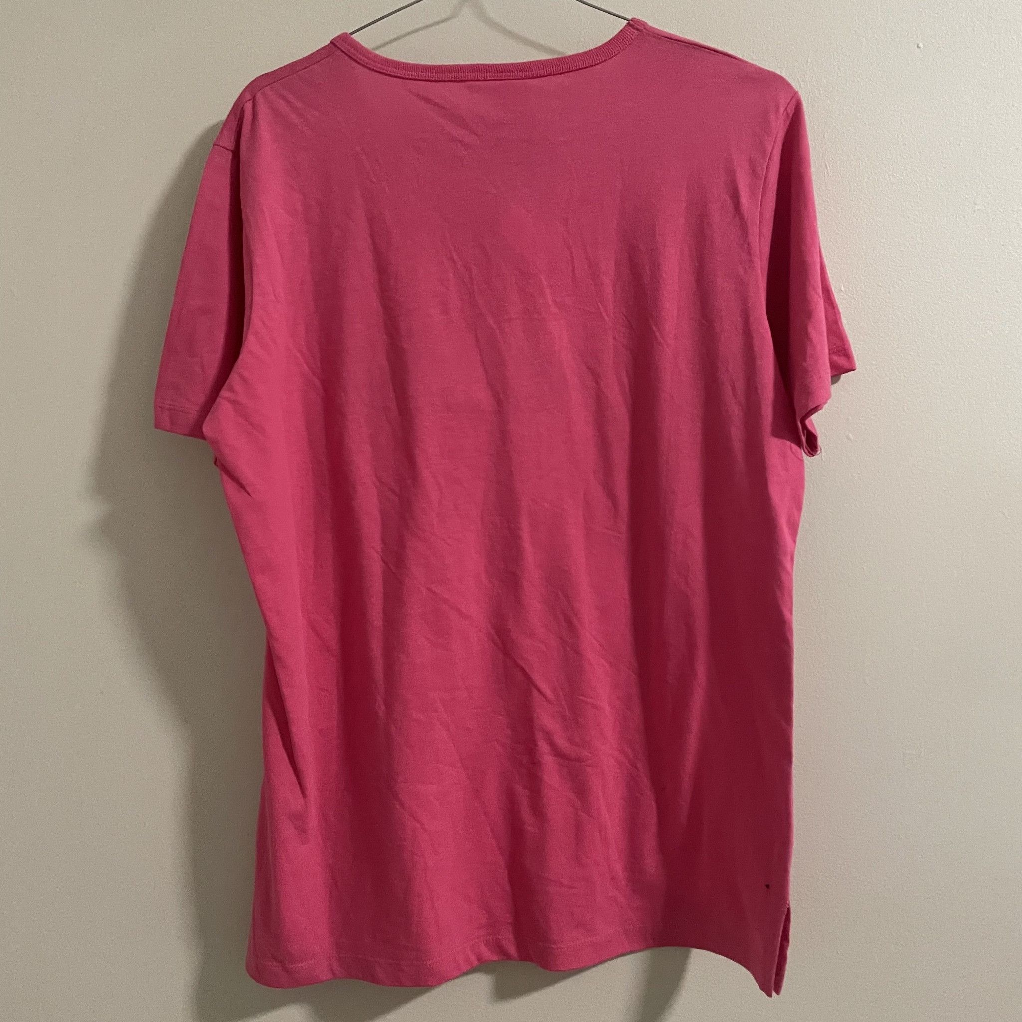 Other Favant Aloha Hawaii Embroidered Pink T-Shirt Size ONE SIZE - 2 Thumbnail