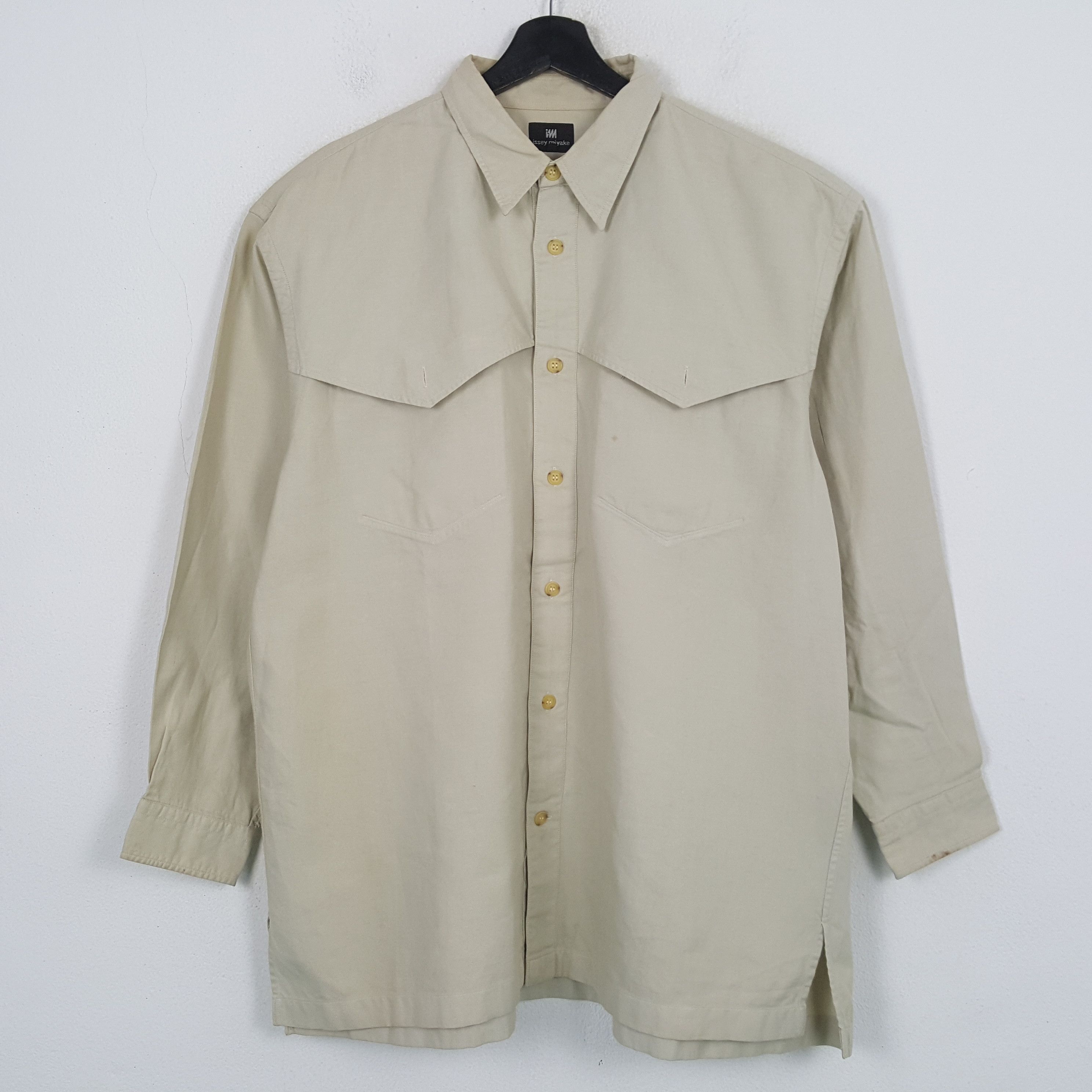 Issey Miyake Issey Miyake Japanese Designer Shirt C299N75 Size US XL / EU 56 / 4 - 3 Thumbnail
