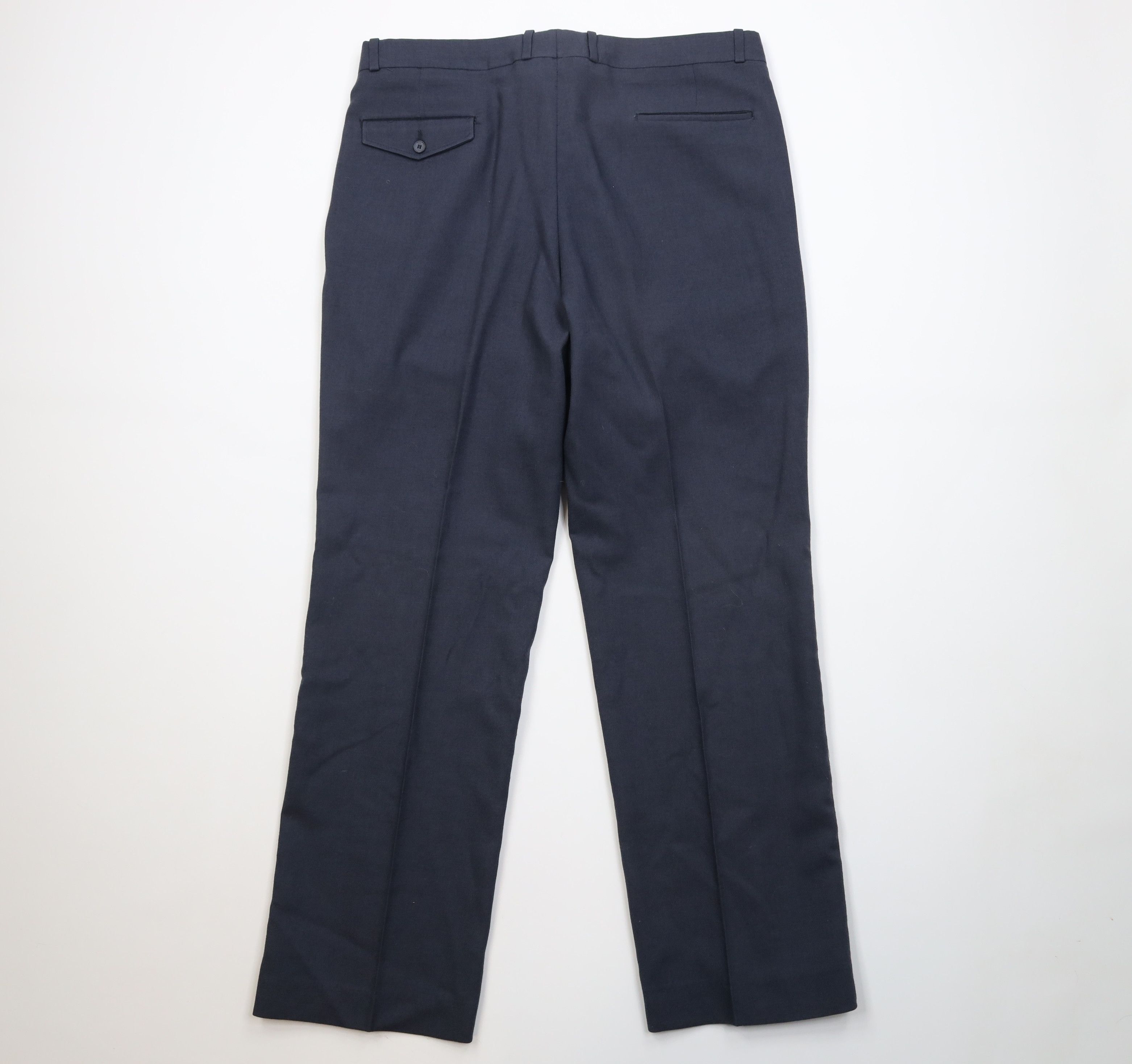 Vintage Vintage 70s Streetwear Flannel Knit Wide Leg Chino Pants USA Size US 38 / EU 54 - 8 Thumbnail