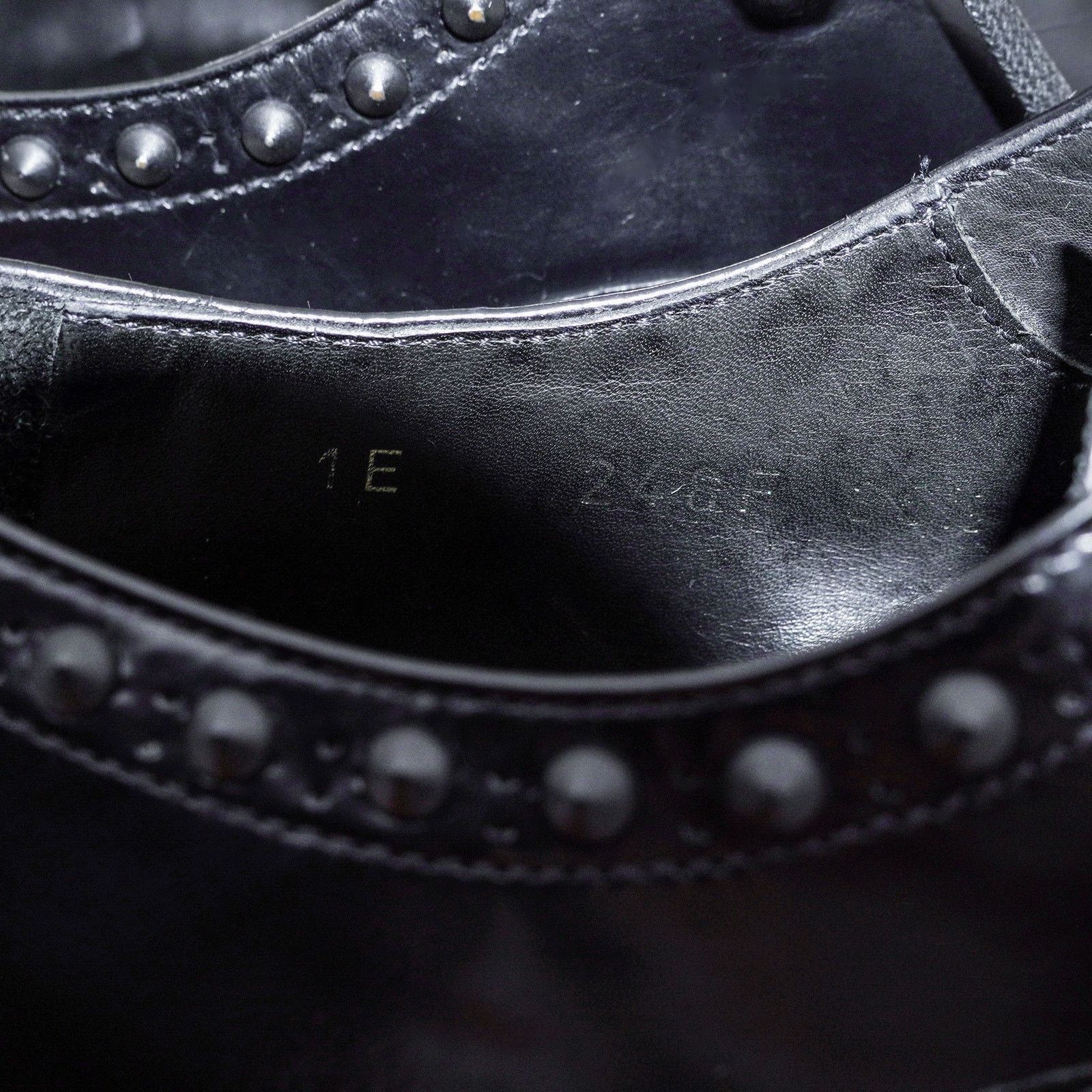 Prada Prada milano spiked brogue bold leather dress women's shoes Size US 6.5 / IT 36.5 - 10 Thumbnail
