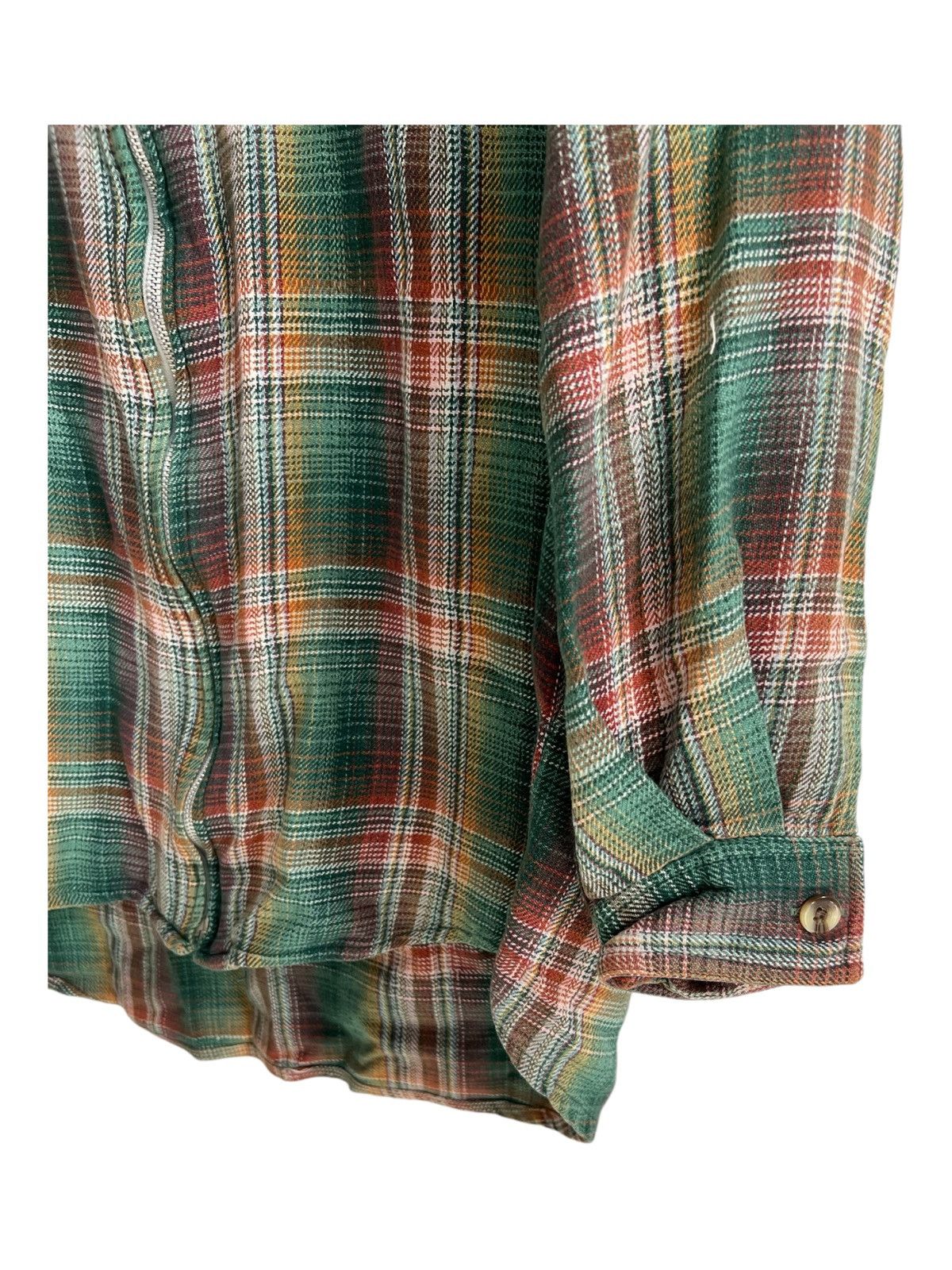 Hook-Ups 1990s Mambo Beautiful Shadow Plaid Patch Pocket Work Jacket Size US L / EU 52-54 / 3 - 5 Thumbnail