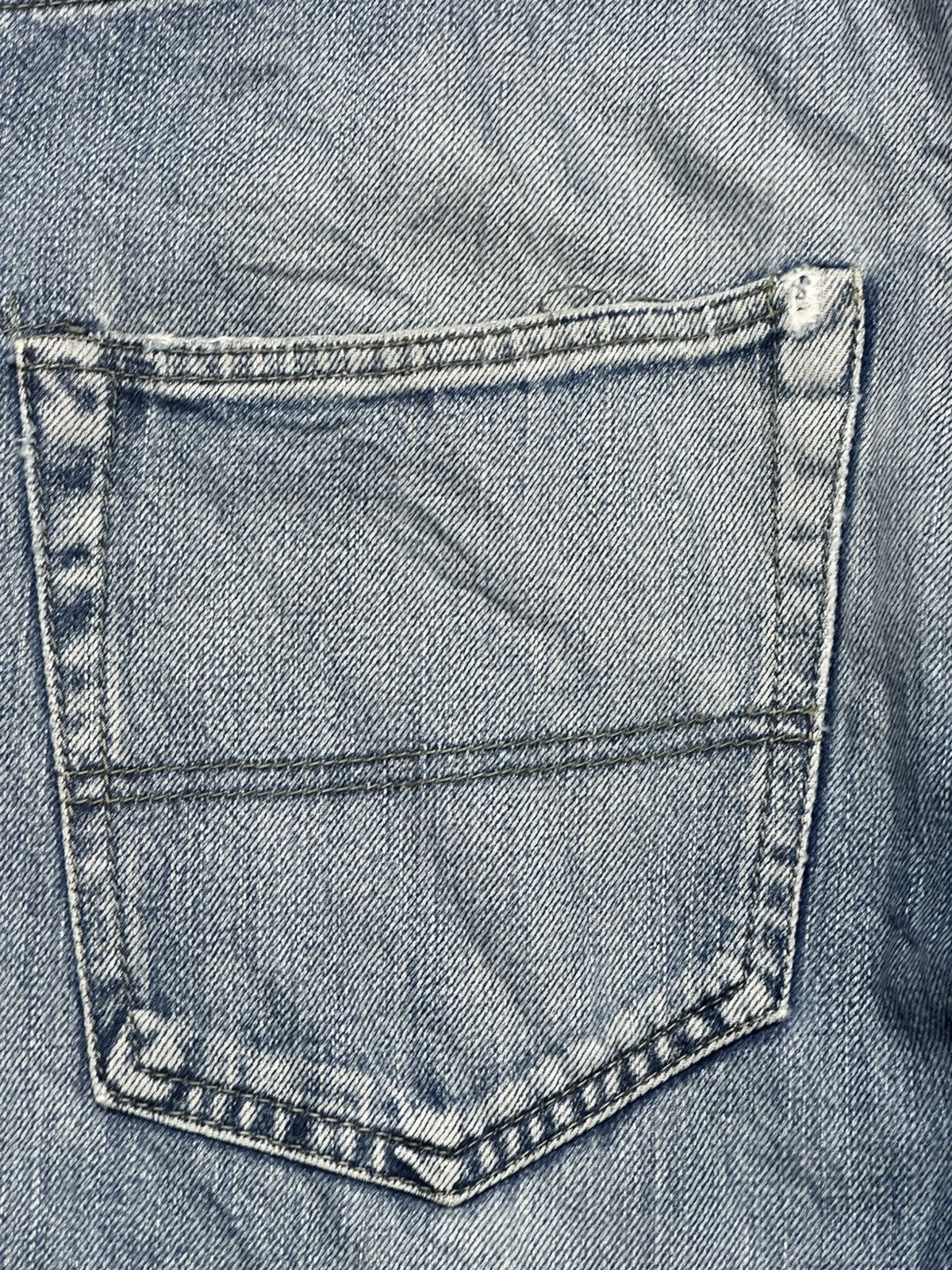 Japanese Brand Complete Finesse Japan Distressed Selvage Jeans With Faded Size US 33 - 7 Thumbnail