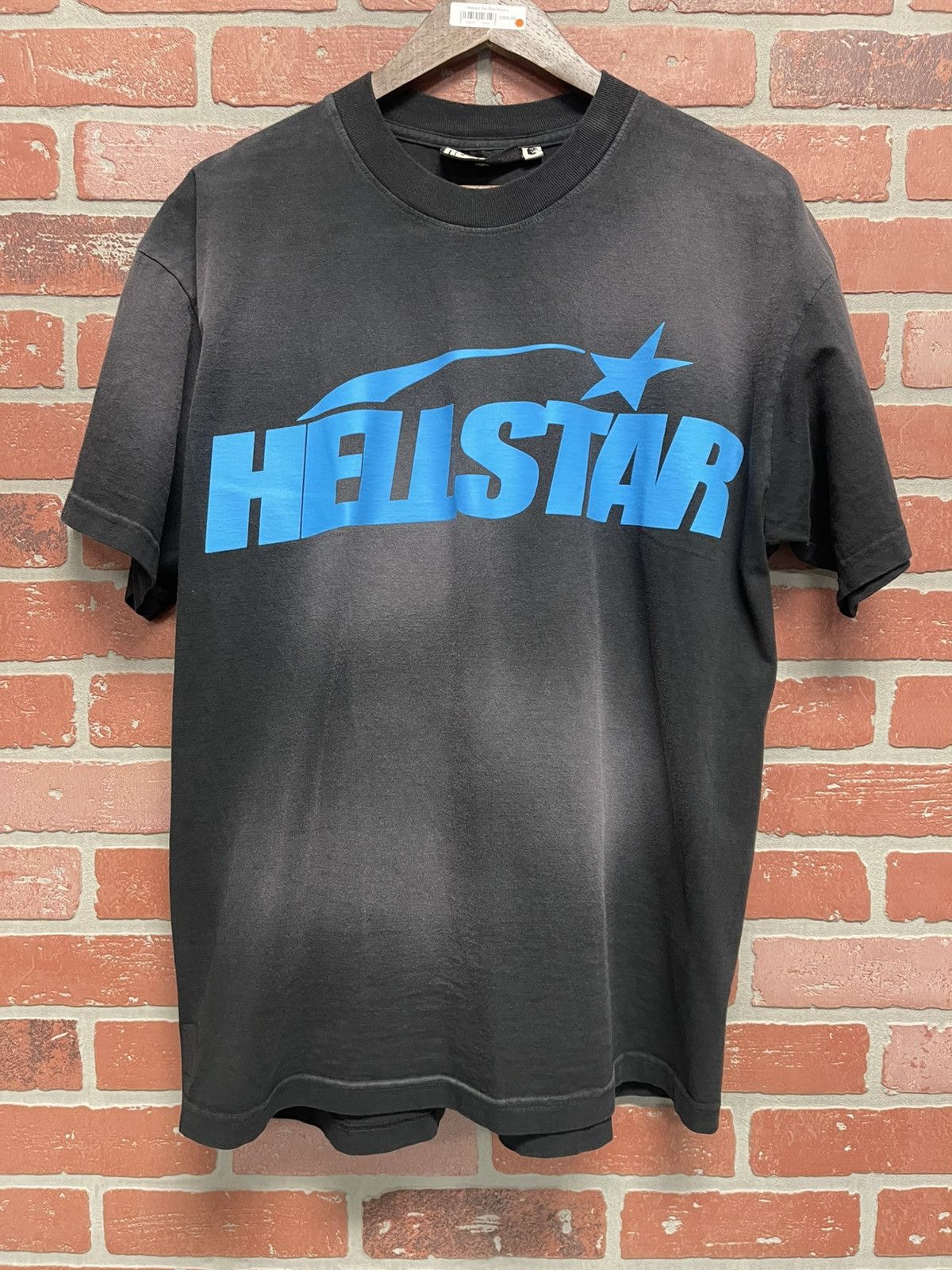 HELLSTAR Size L - Hellstar Classic Tee Blue Print Brand New! Size US L / EU 52-54 / 3 - 1 Thumbnail