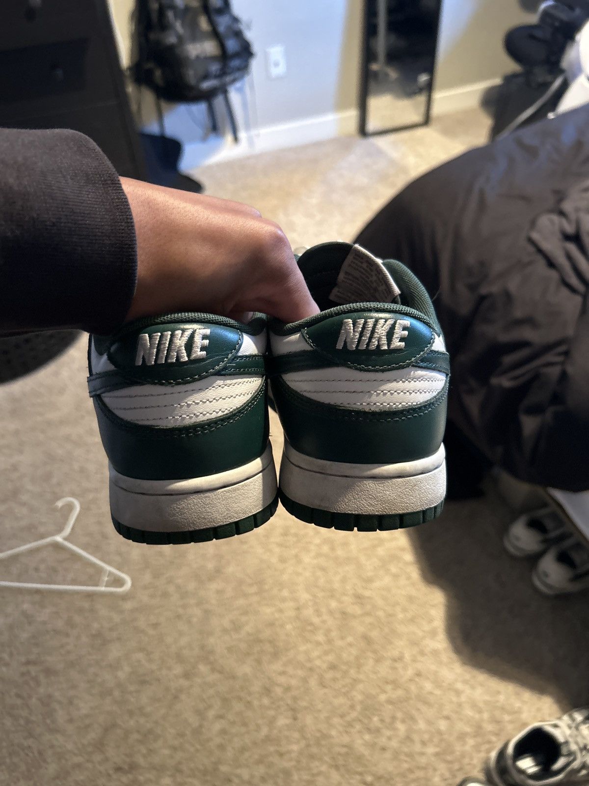 Nike Nike Dunk Low “Michigan State” Size US 9 / EU 42 - 5 Thumbnail