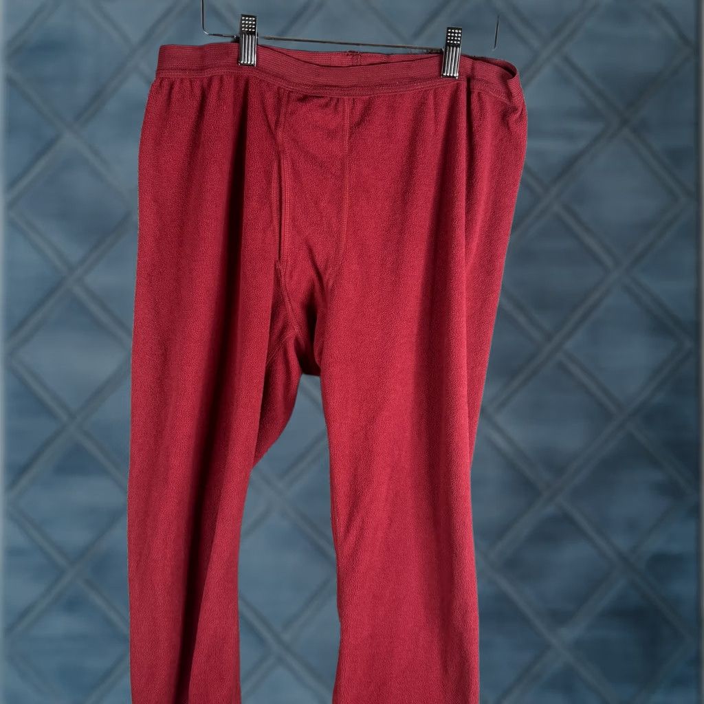 Patagonia Patagonia Capilene Long Johns Mens Large Red Fleece Thermal Base Layer Underwear Size US L / EU 52-54 / 3 - 1 Thumbnail