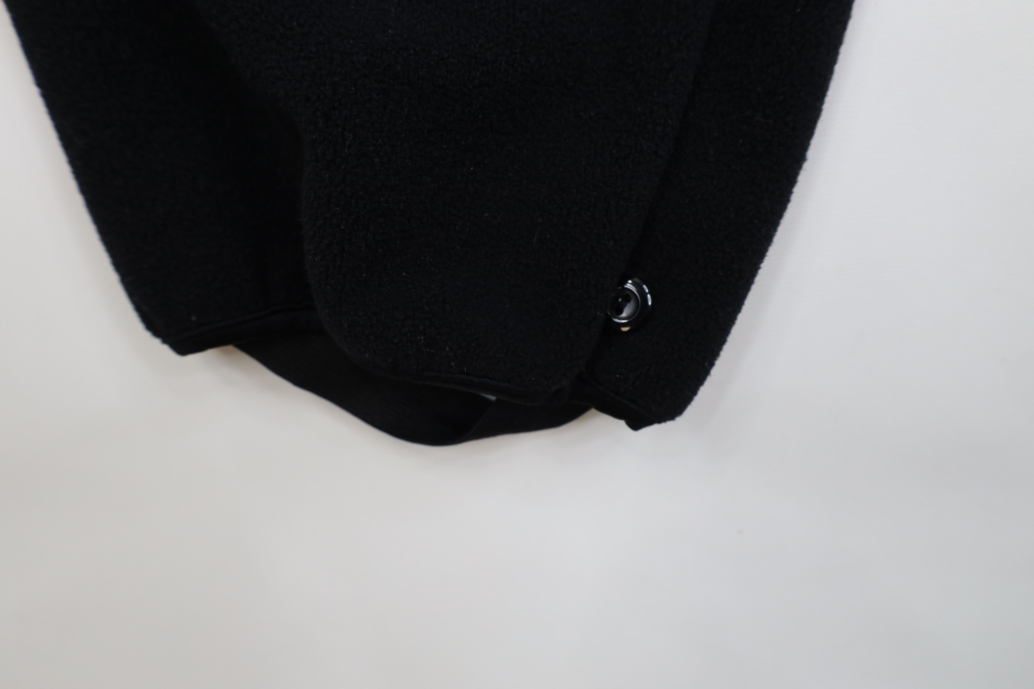 Vintage Vintage 90s Streetwear Fleece Sweatpants Joggers Black Size US 38 / EU 54 - 5 Thumbnail