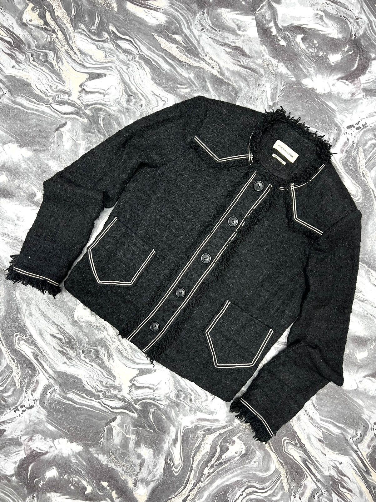 Isabel Marant × Vintage ‼️LAST DROP‼️ Isabel Marant Chanel tweed style Button Jacket Size S / US 4 / IT 40 - 2 Thumbnail